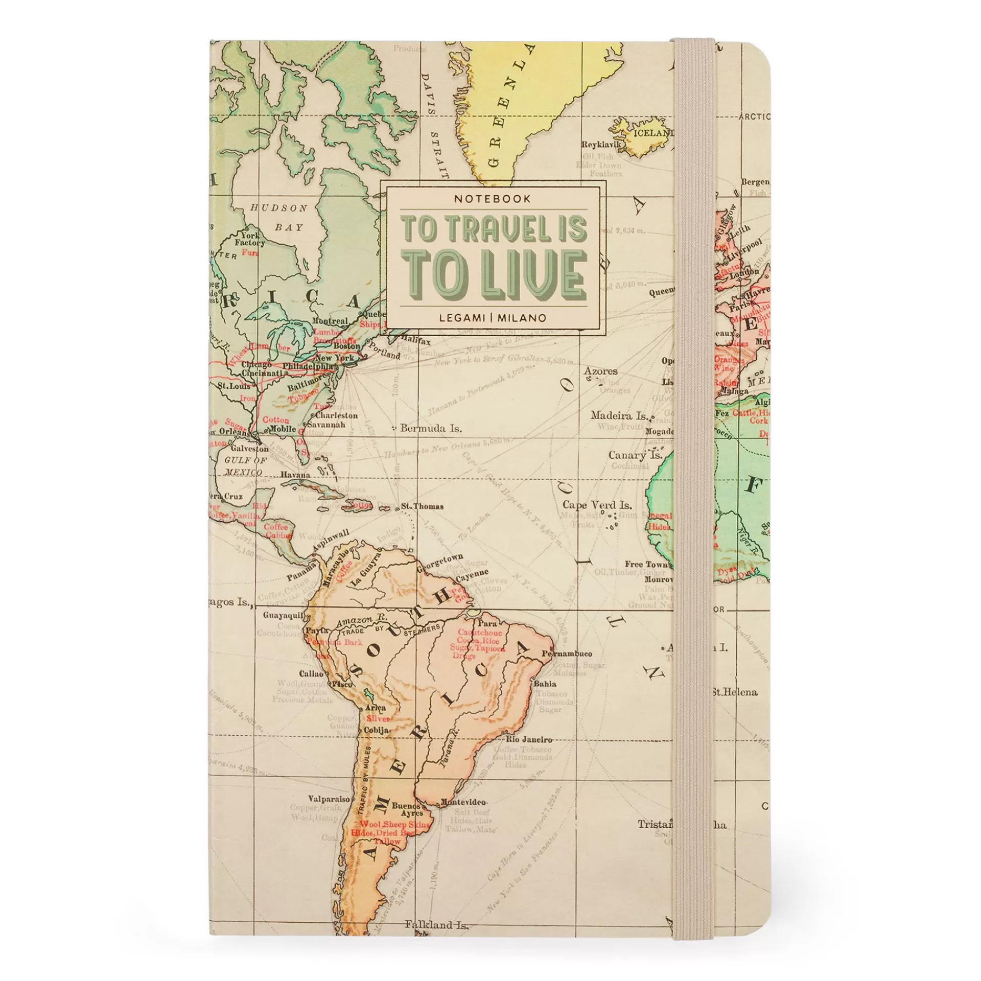 Legami Milano Linierte Hefte^Liniertes Notizbuch - Medium - Photo Notebook