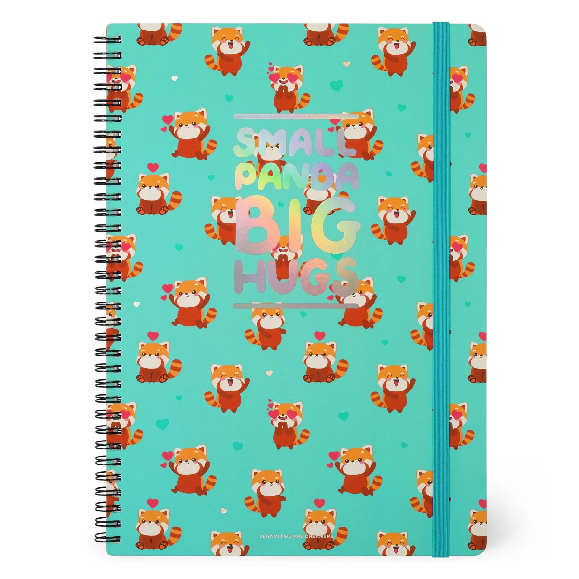 Legami Milano Linierte Hefte^Liniertes Notizbuch -Maxi - Spiralbindung - A5-Format