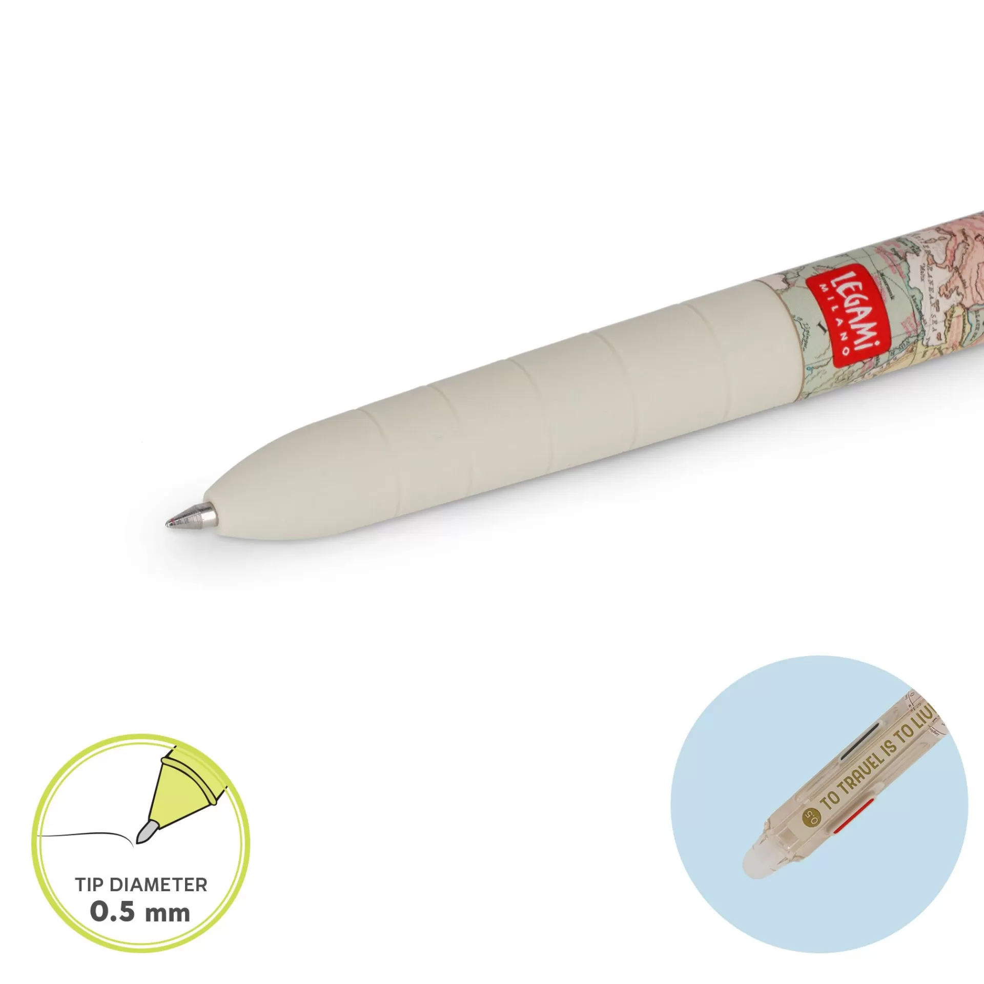 Legami Milano Löschbare Stifte^Löschbaren Gelstift in 3 Farben