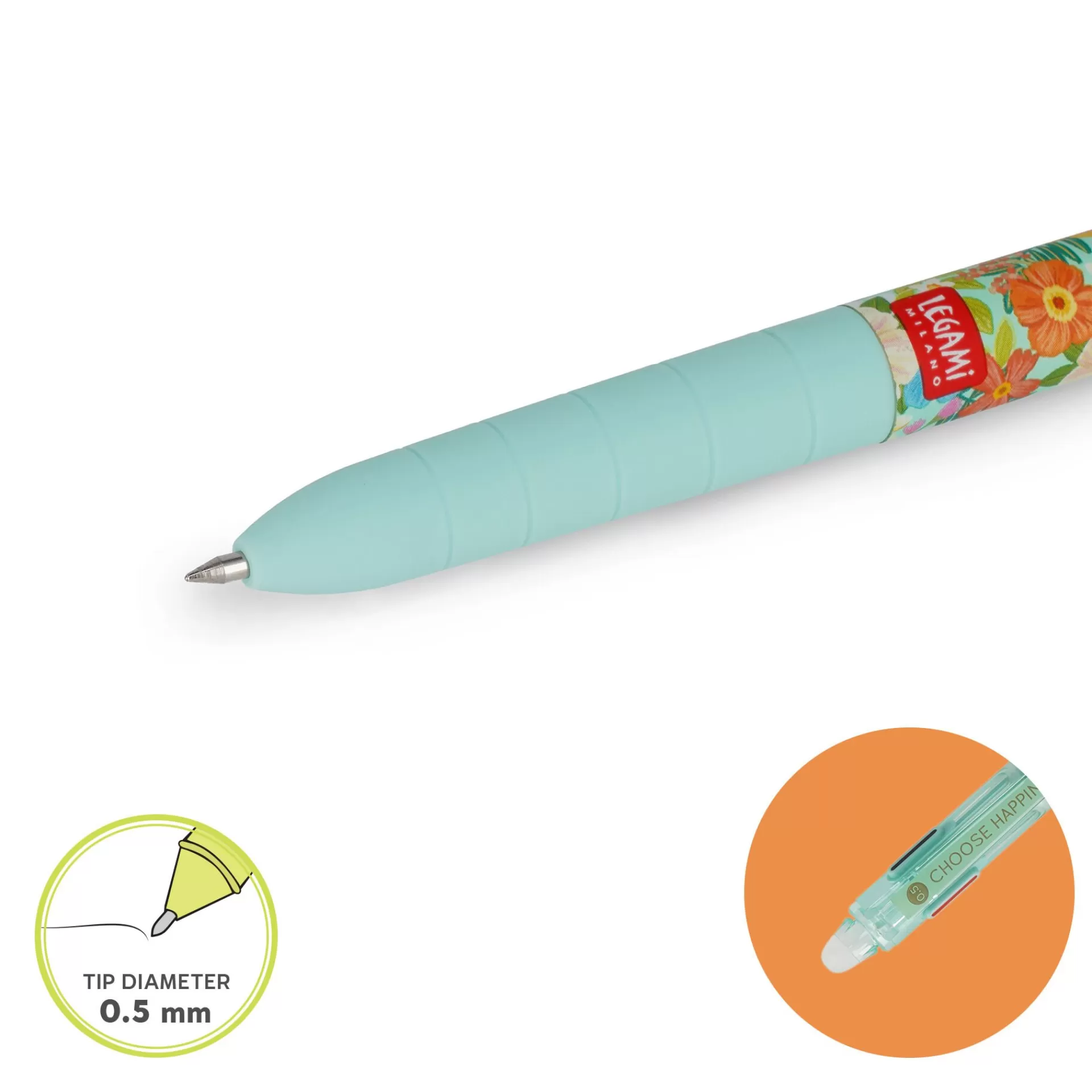 Legami Milano Löschbare Stifte^Löschbaren Gelstift in 3 Farben