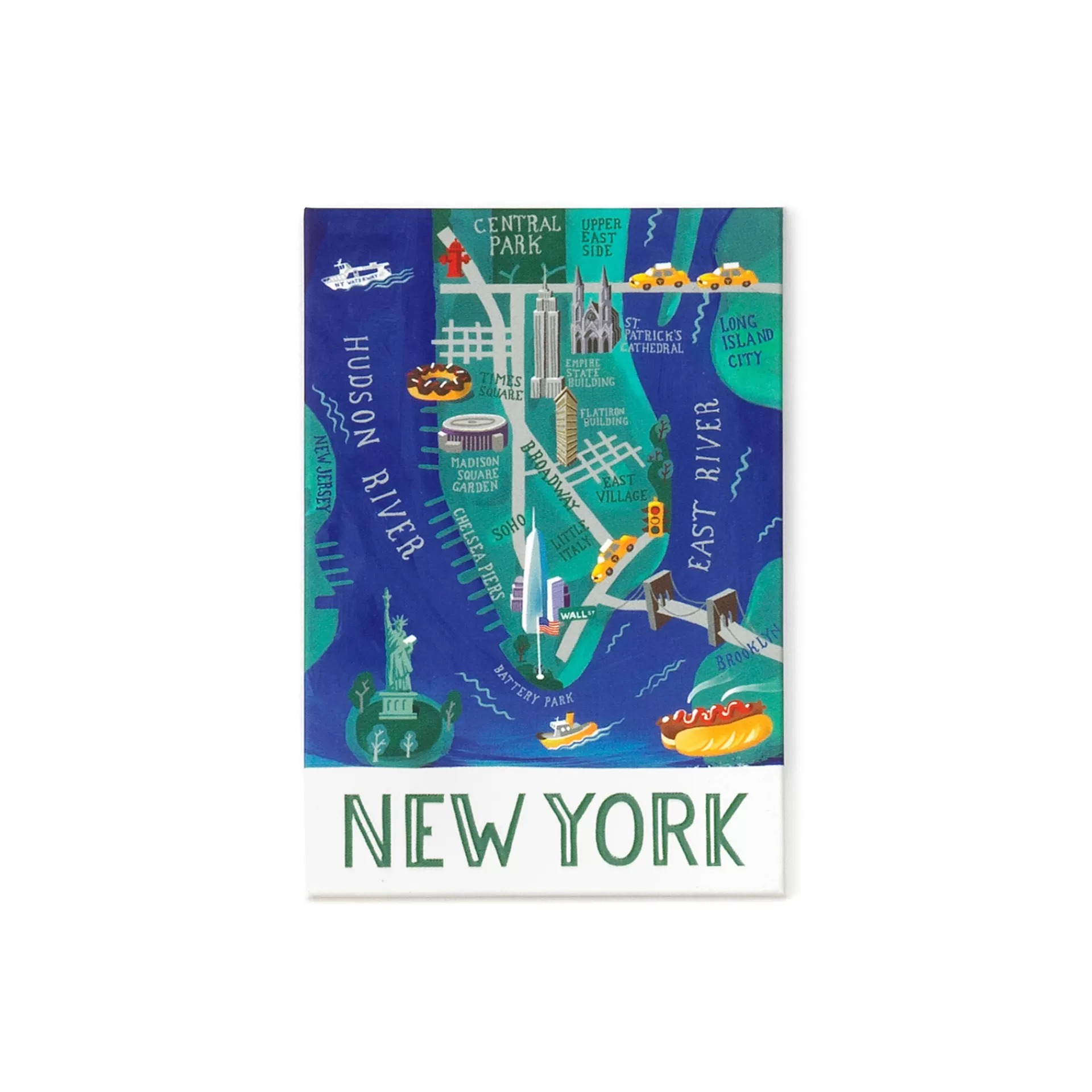 Legami Milano Magneten^Magnet - World Cities Collection