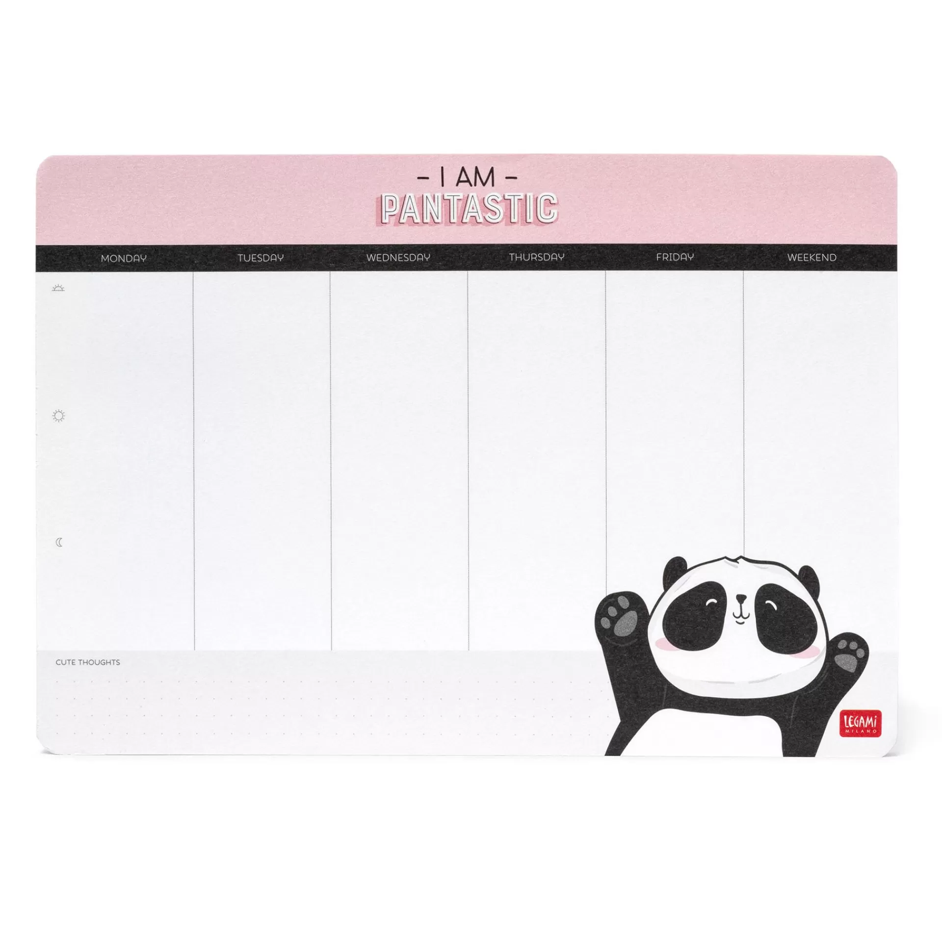 Legami Milano Mousepad Aus Papier Und Planer^Mauspad & Notizblock - Smart Notes