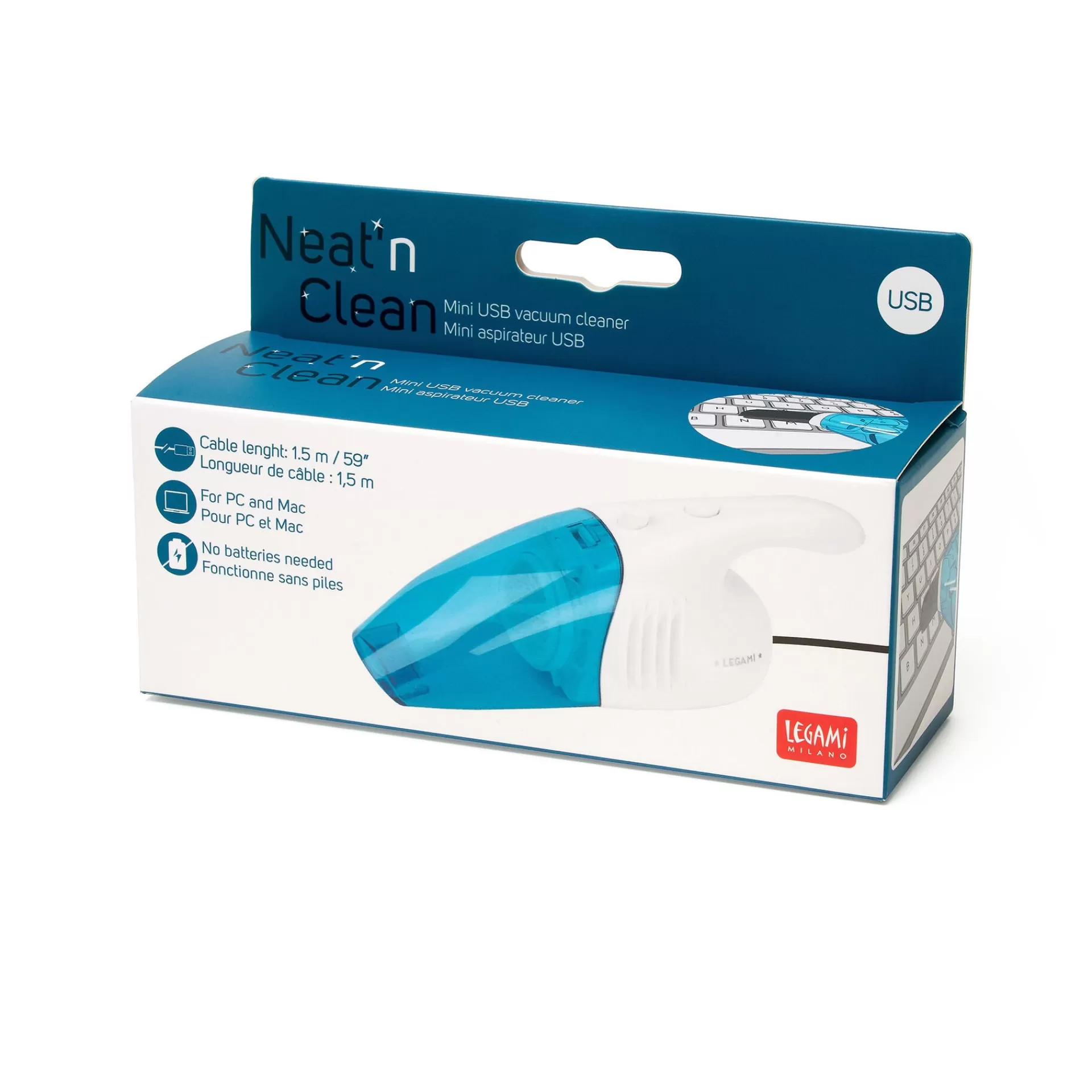 Legami Milano Zubehör Für Smartphone, Pc, Tablet^Mini-USB-Staubsauger - Neat ‘N Clean