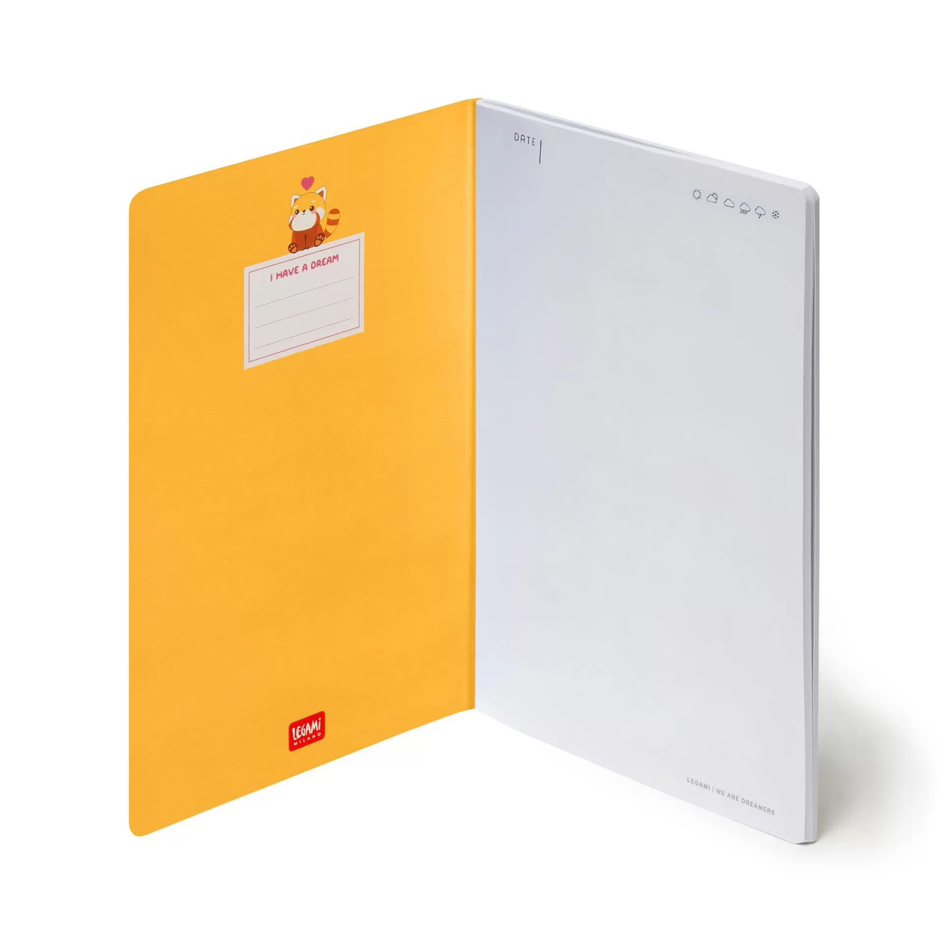 Legami Milano Blanko-Hefte^Notizbuch - Blankopapier - Medium - A5-Format