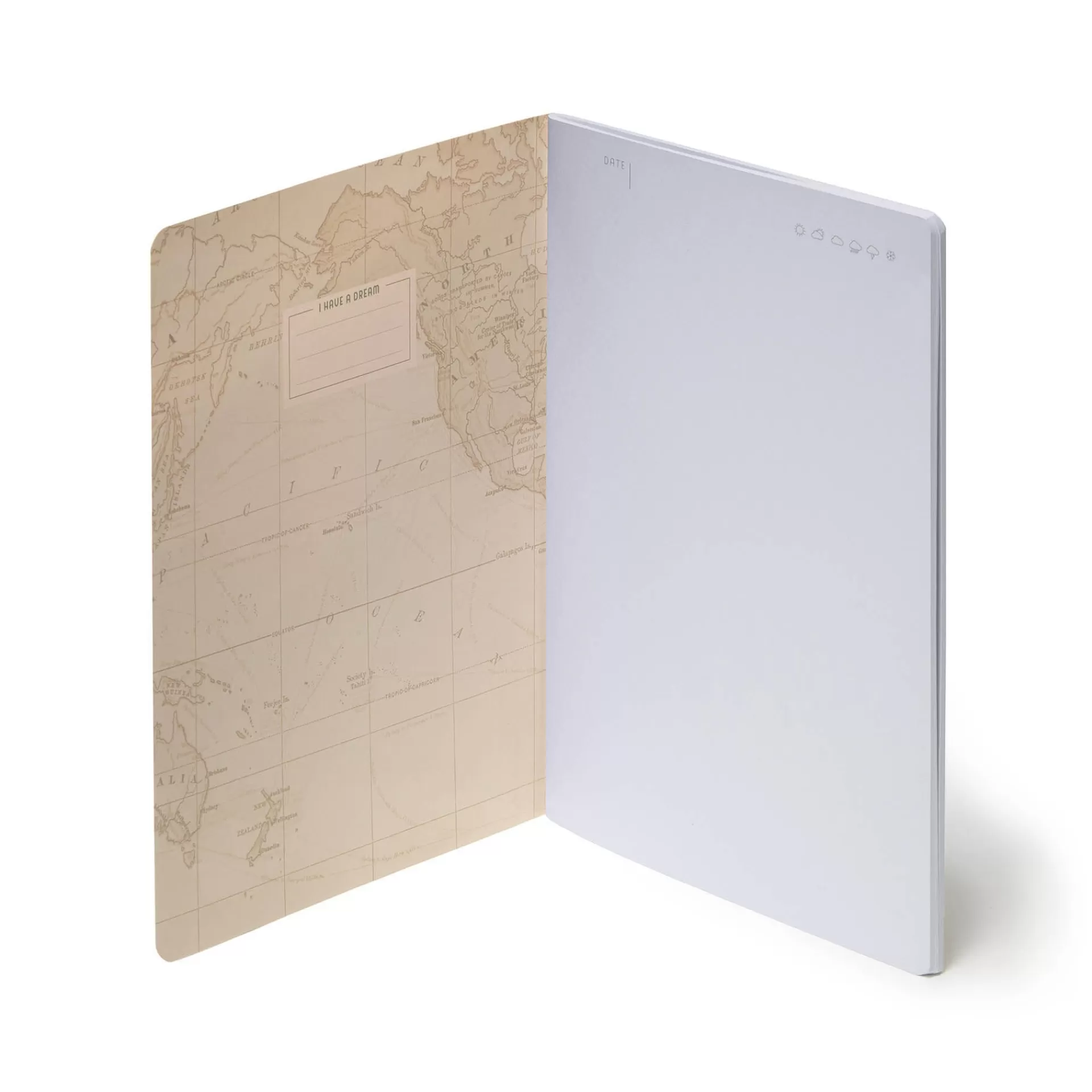 Legami Milano Blanko-Hefte^Notizbuch - Blankopapier - Medium - A5-Format
