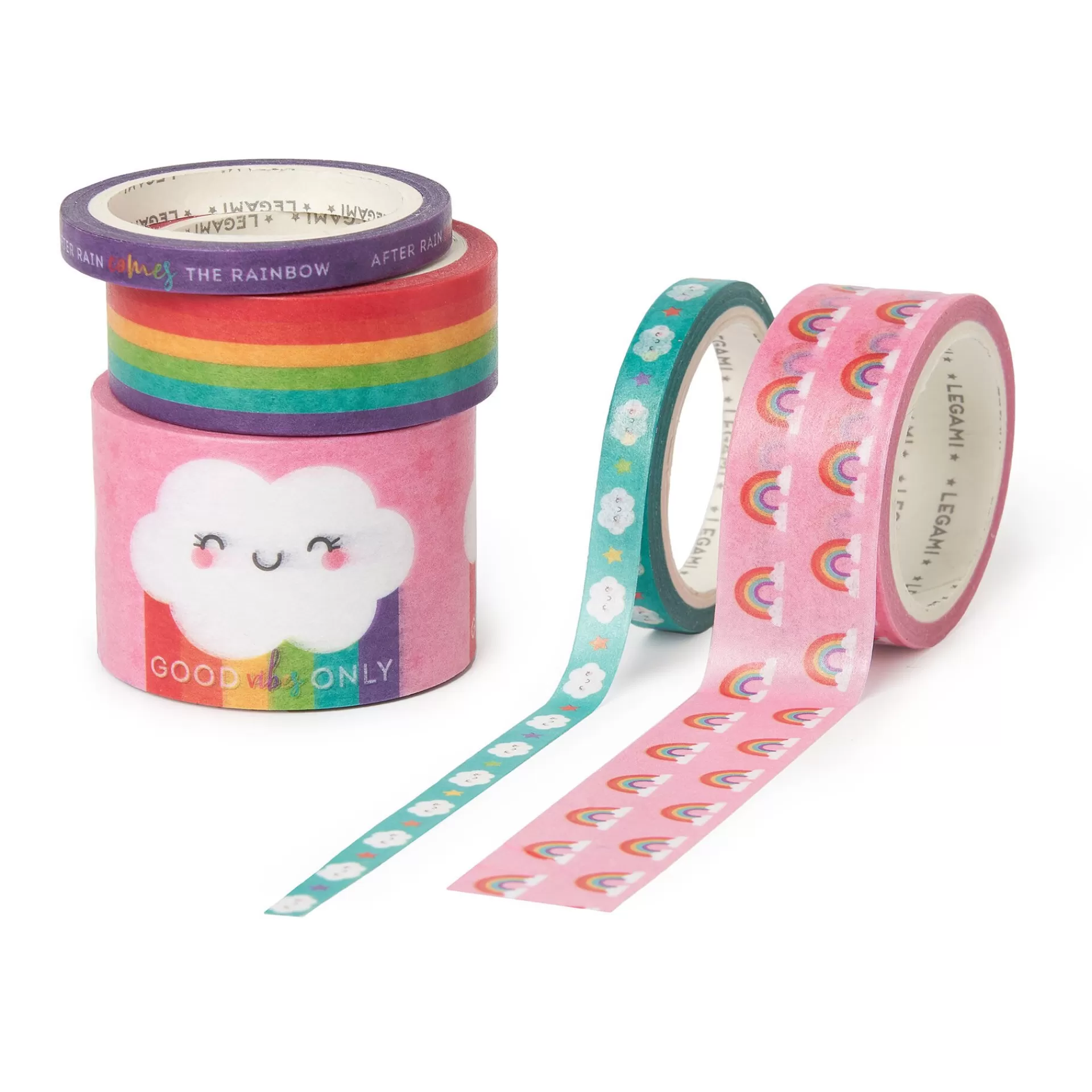 Legami Milano Mehr Schreibwaren^5 Papier-Klebebänder im Set - Tape by Tape