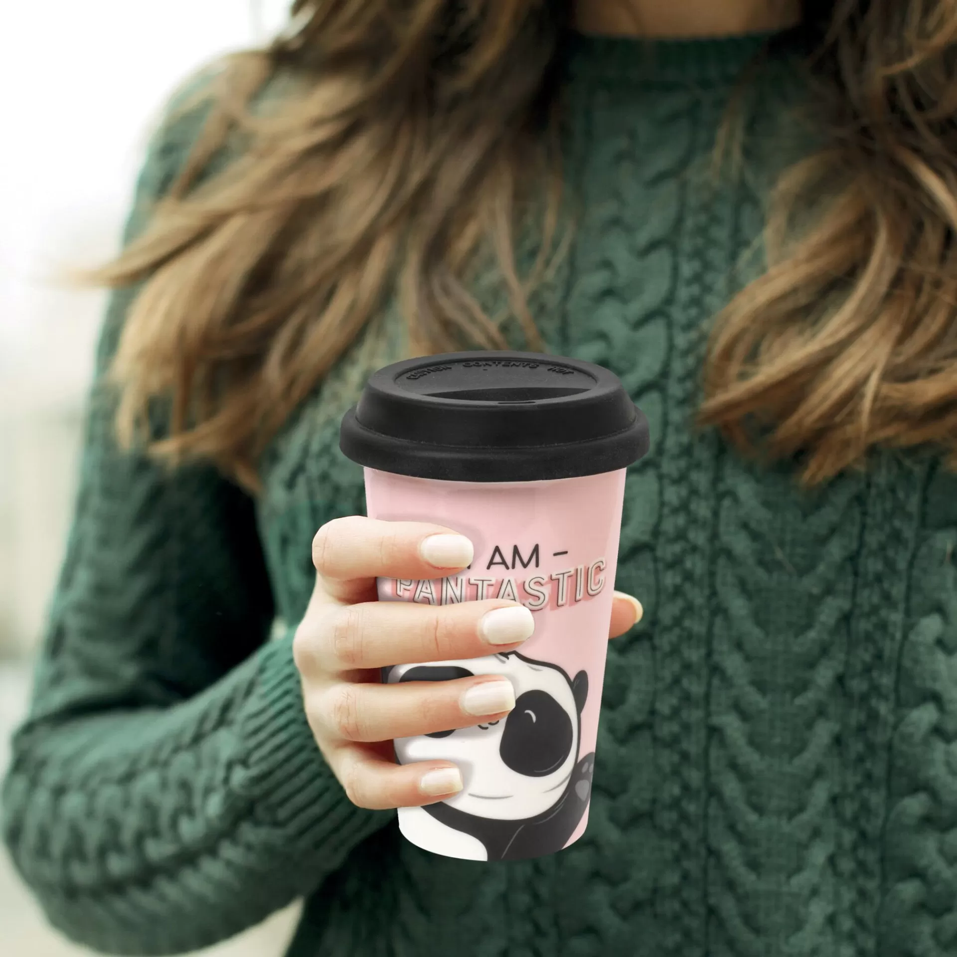Legami Milano Kaffeebecher^Porzellan-Isolierbecher - Tu Vuò Fa' L'Americano