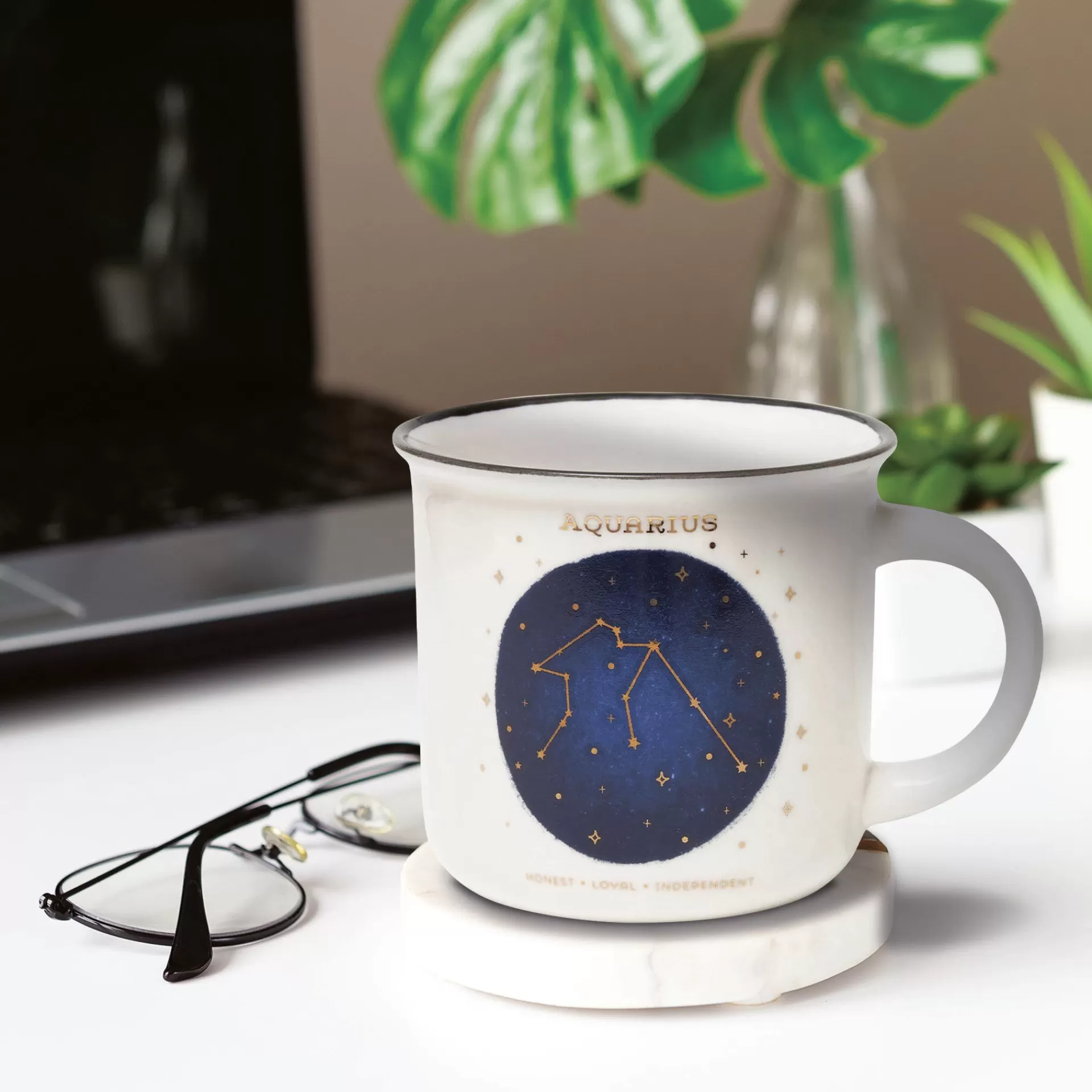 Legami Milano Kaffeebecher^Porzellantasse - Count Your Lucky Stars