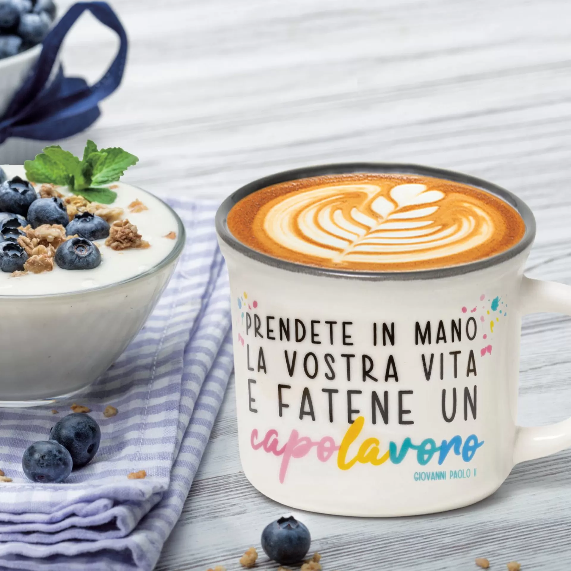 Legami Milano Kaffeebecher^Porzellantasse - Cup-Puccino