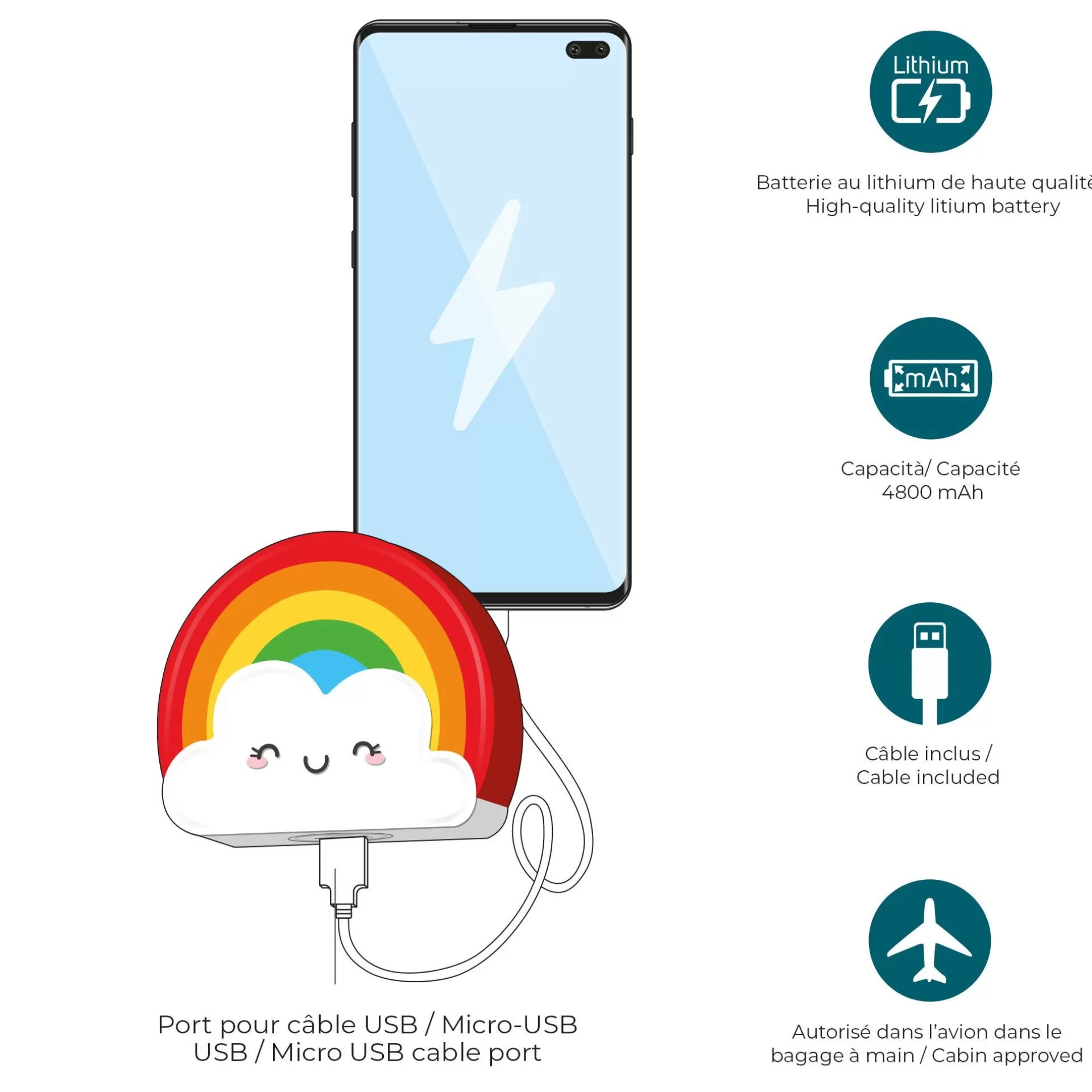 Legami Milano Power-Banks Und Ladegeräte^Powerbank - My Super Power