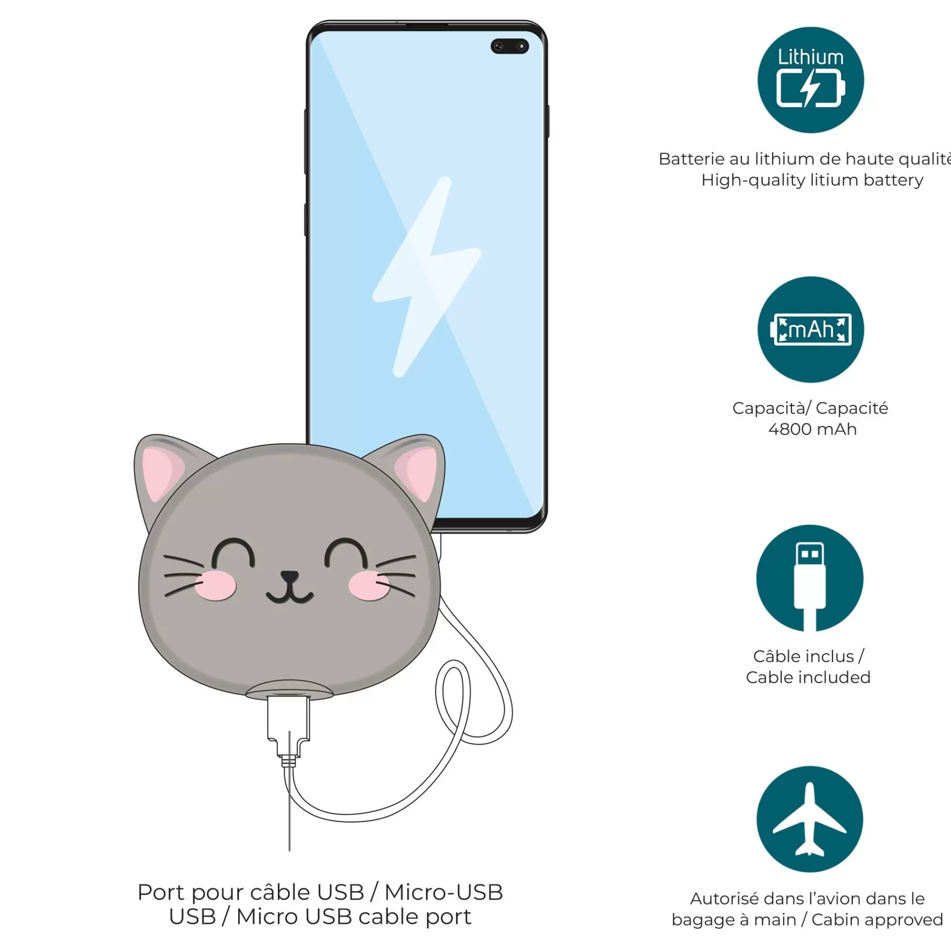Legami Milano Power-Banks Und Ladegeräte^Powerbank - My Super Power