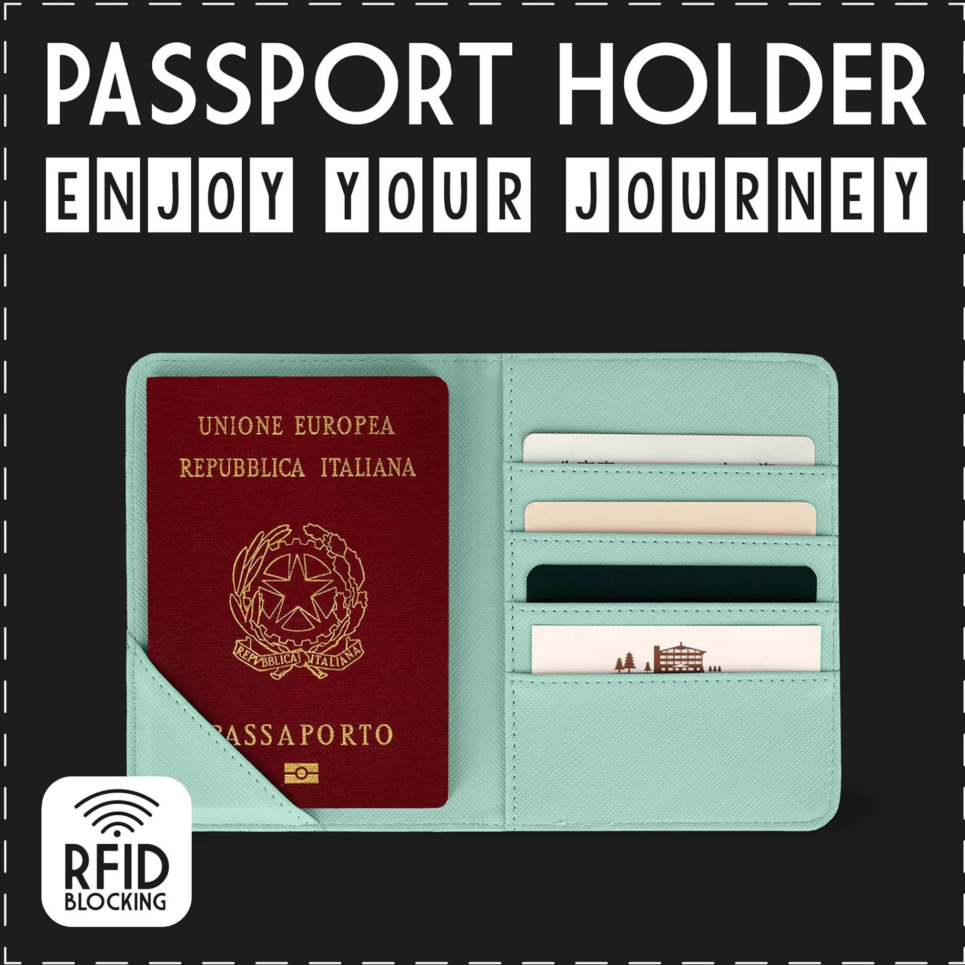 Legami Milano Ausweishüllen^Reisepasshülle - Passport Holder
