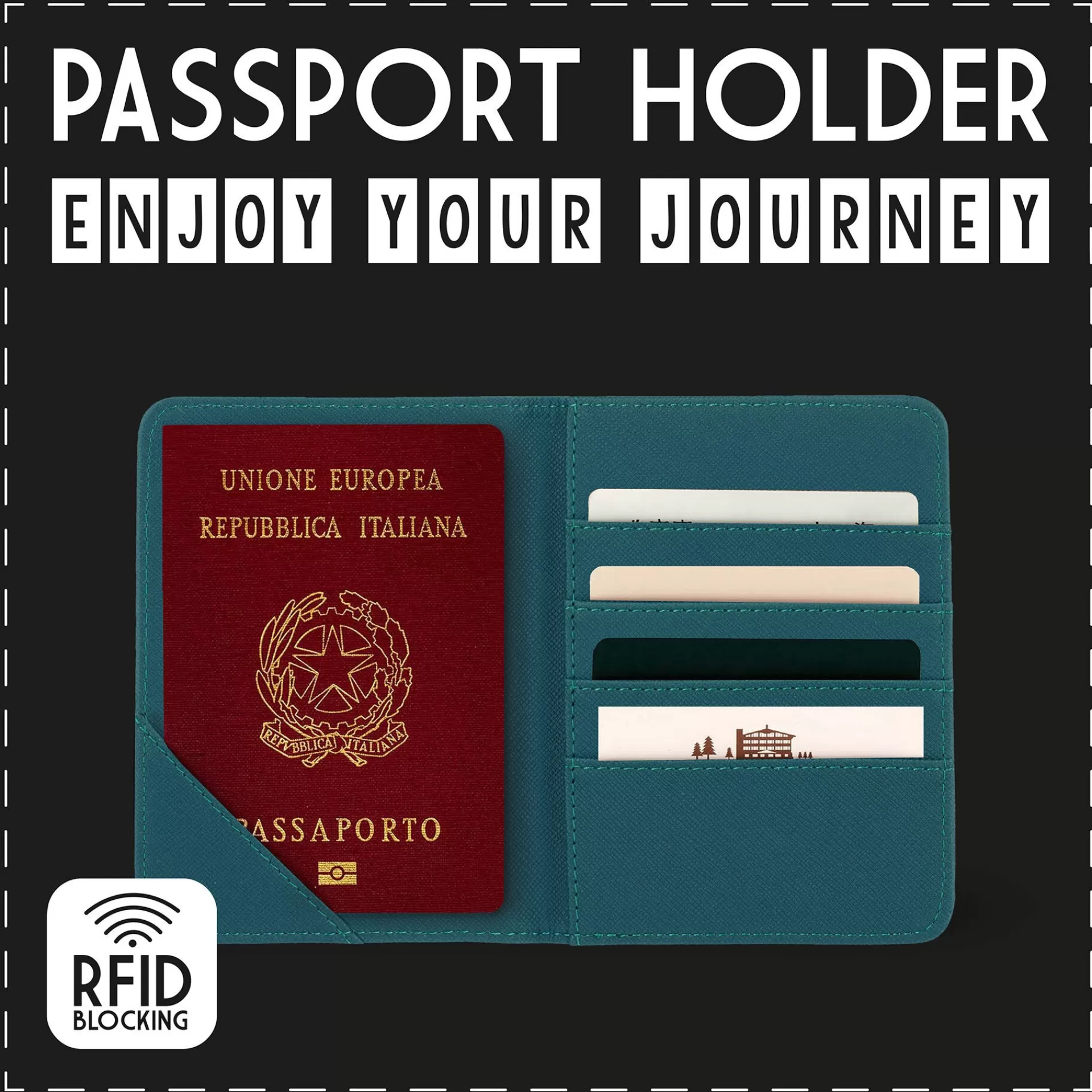 Legami Milano Ausweishüllen^Reisepasshülle - Passport Holder
