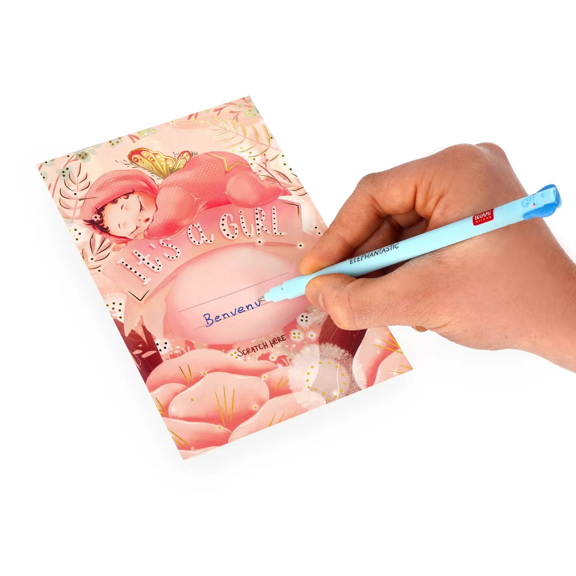 Legami Milano Karten Für Besondere Anlässe^Rubbel-Glückwunschkarten - Baby Born