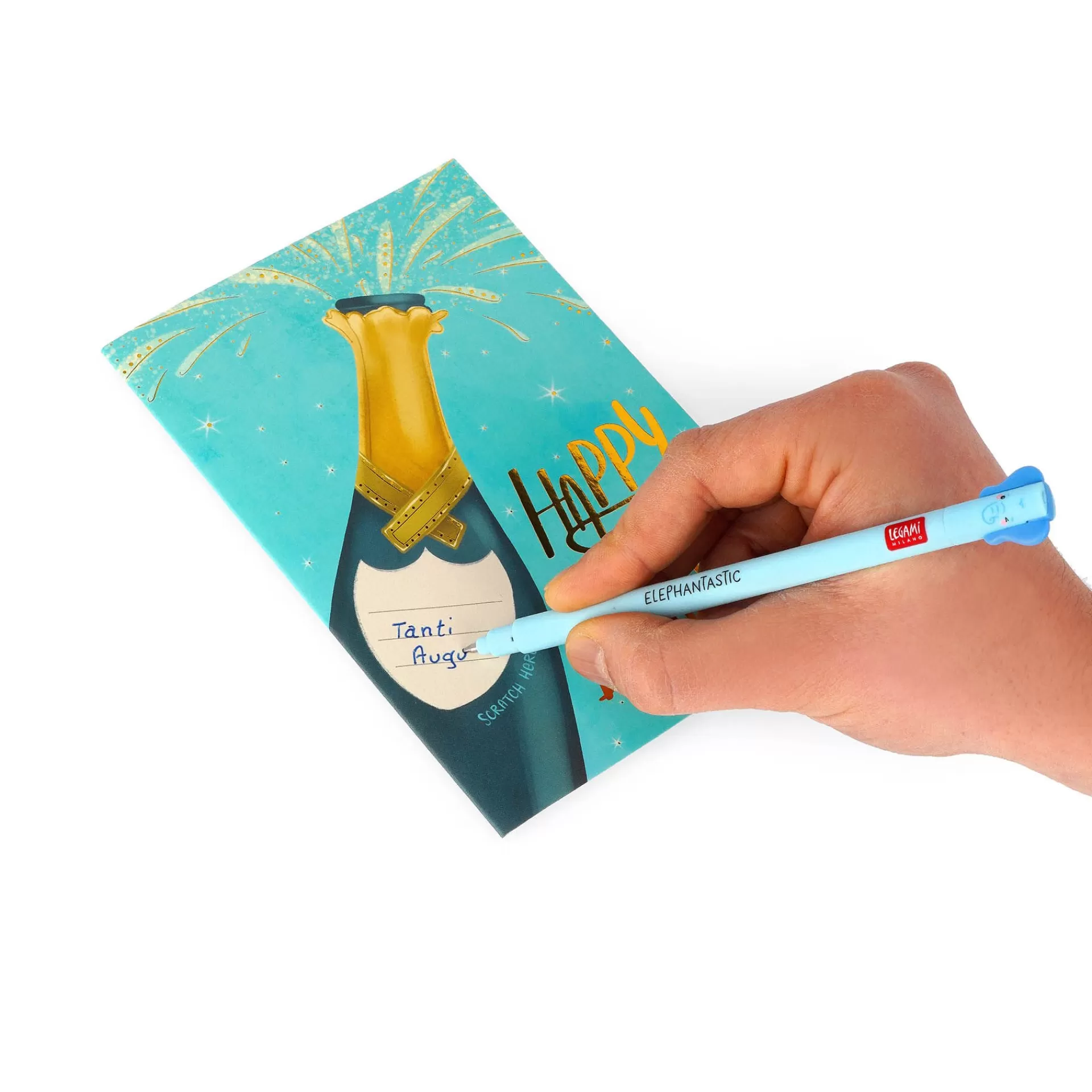 Legami Milano Geburtstagskarten^Rubbel-Glückwunschkarten - Bottle