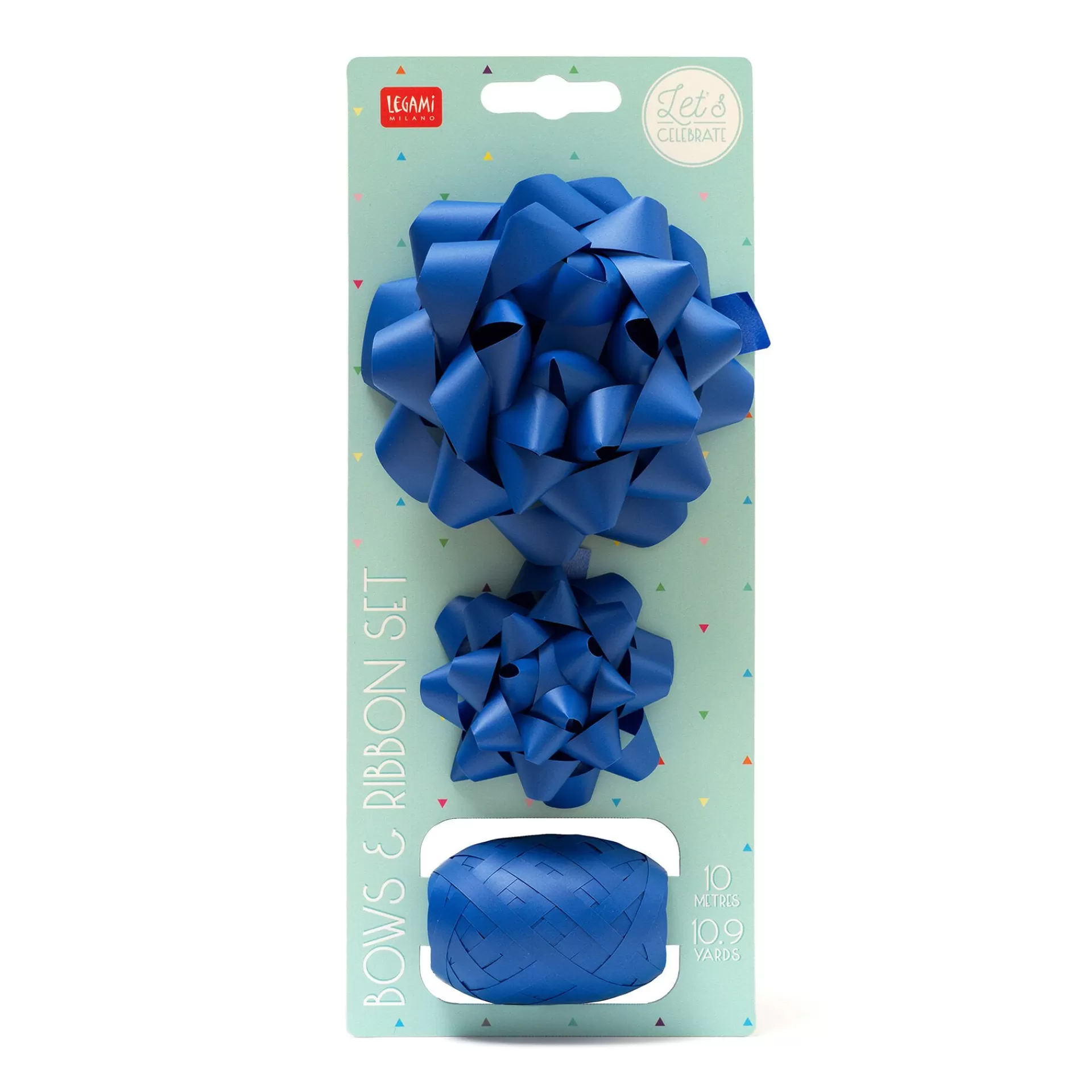 Legami Milano Zum Verpacken Von Geschenken^Set aus zwei Schleifen und einer Rolle Schleifenband