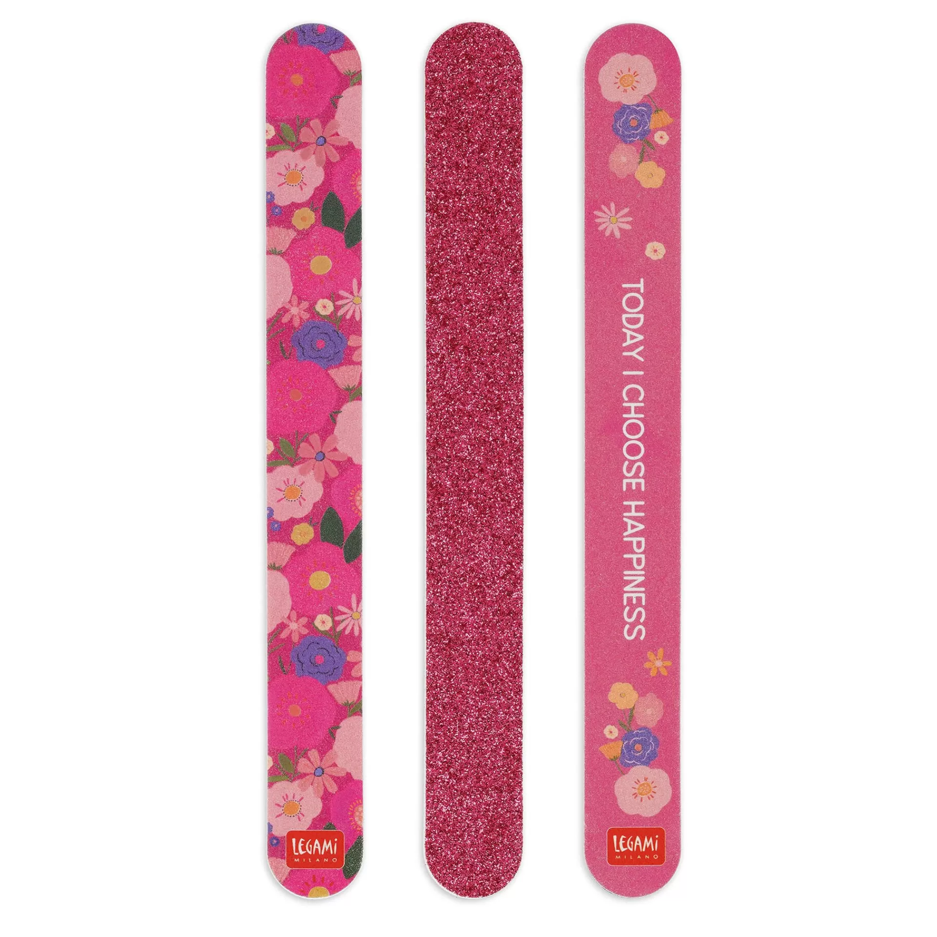 Legami Milano Beauty-Accessoires^Set mit 3 Nagelfeilen - Nails Before Males