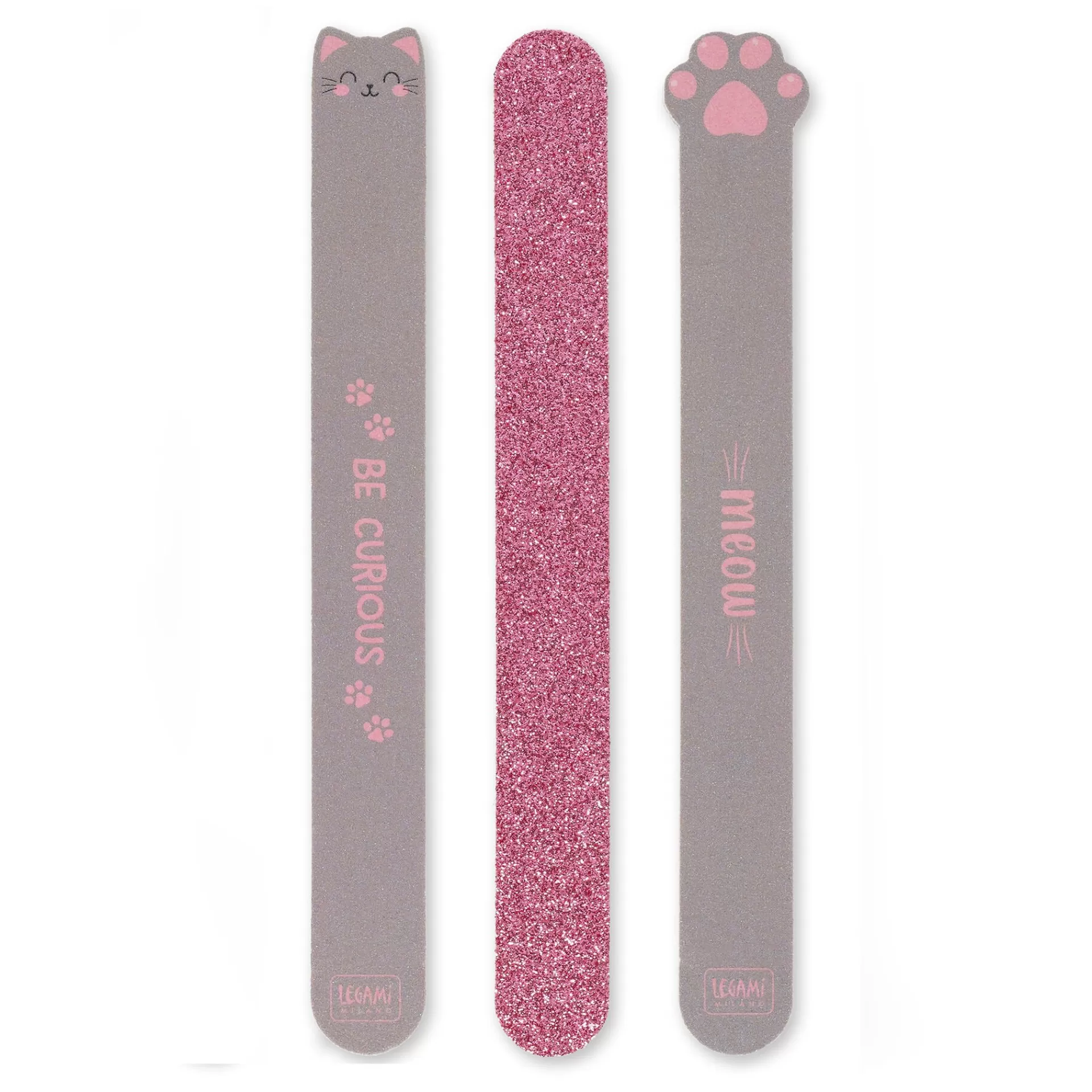 Legami Milano Beauty-Accessoires^Set mit 3 Nagelfeilen - Nails Before Males