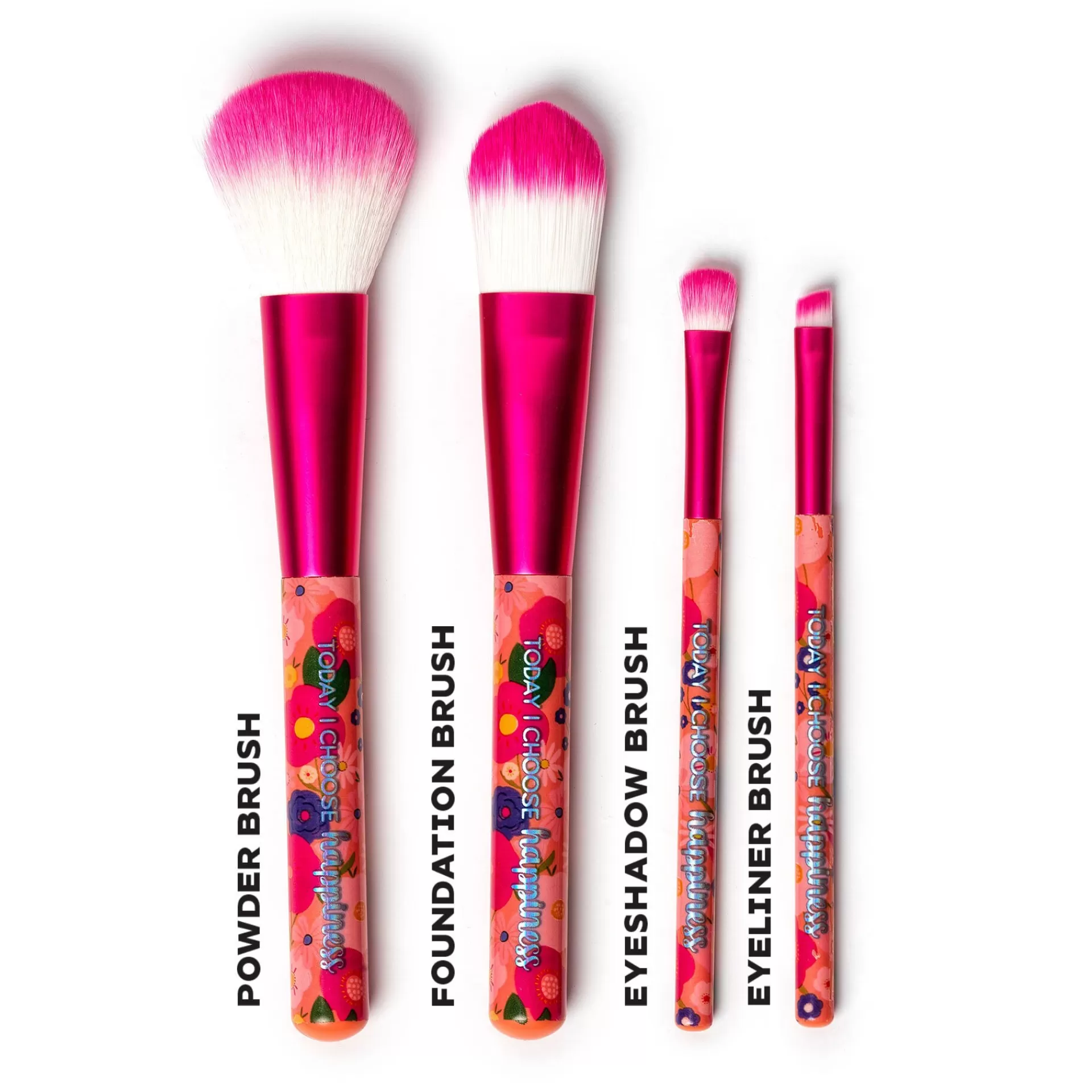 Legami Milano Beauty-Accessoires^Set mit 4 Schminkpinseln - Oh My Glow!