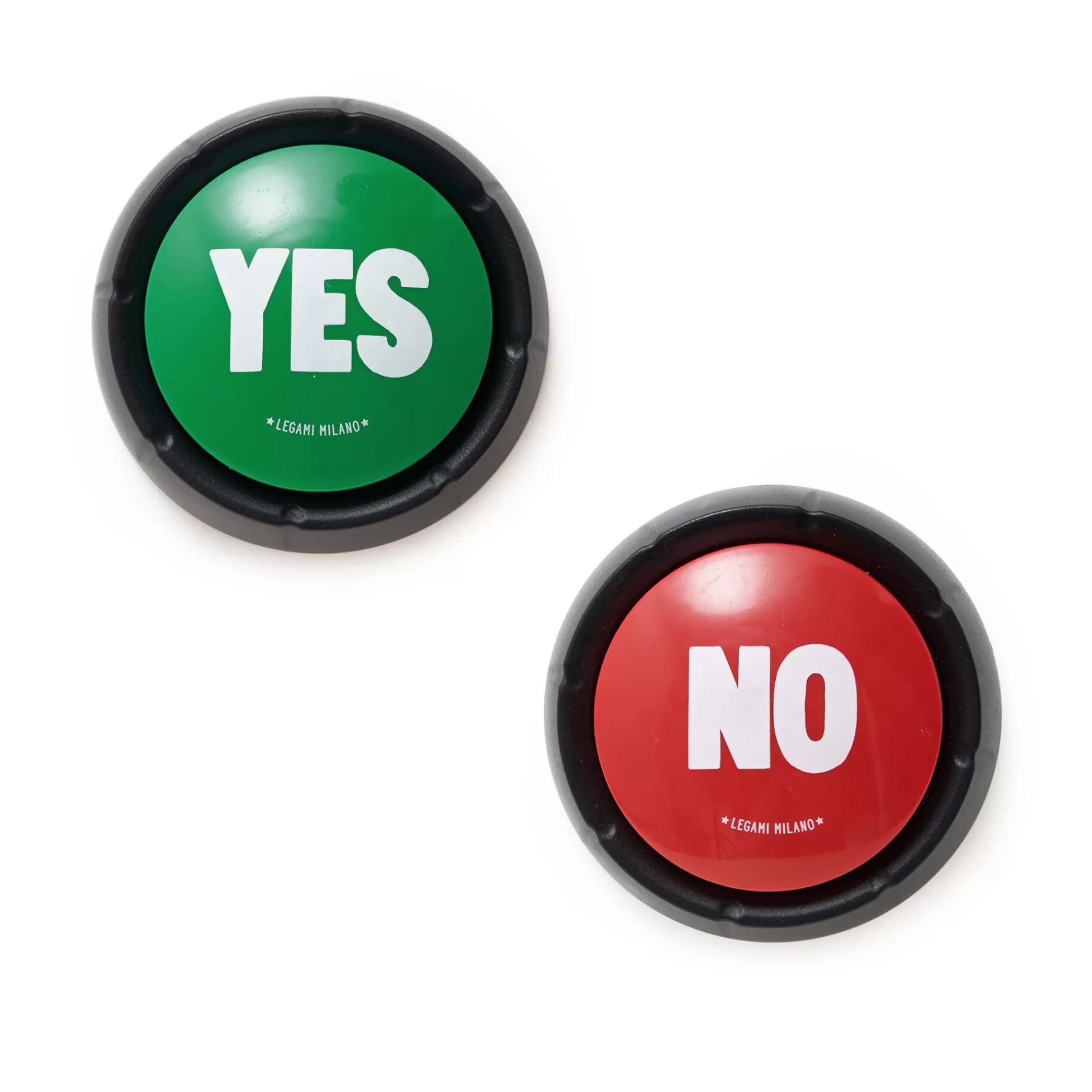 Legami Milano Spiele^Set mit zwei Buzzern - YES & NO