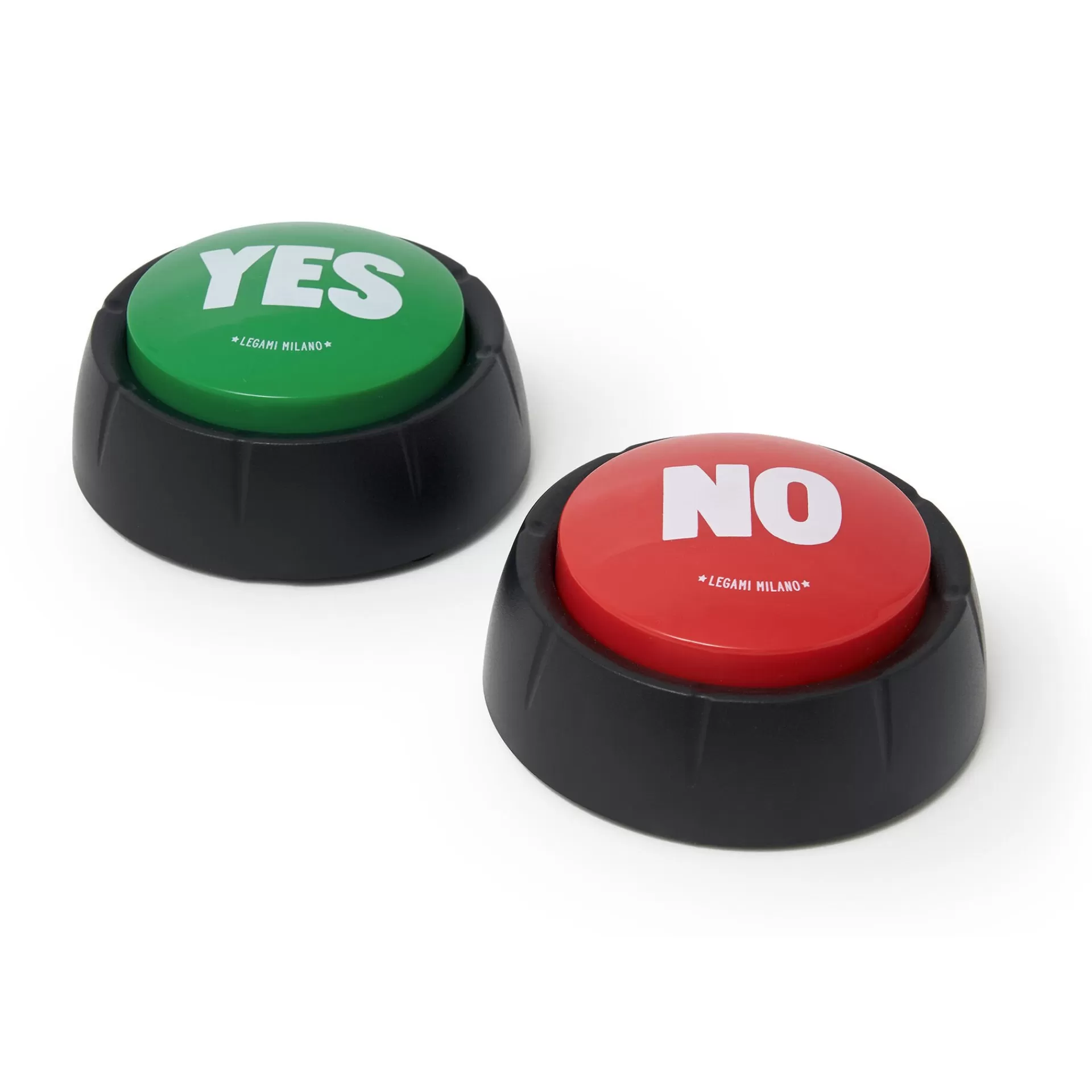 Legami Milano Spiele^Set mit zwei Buzzern - YES & NO