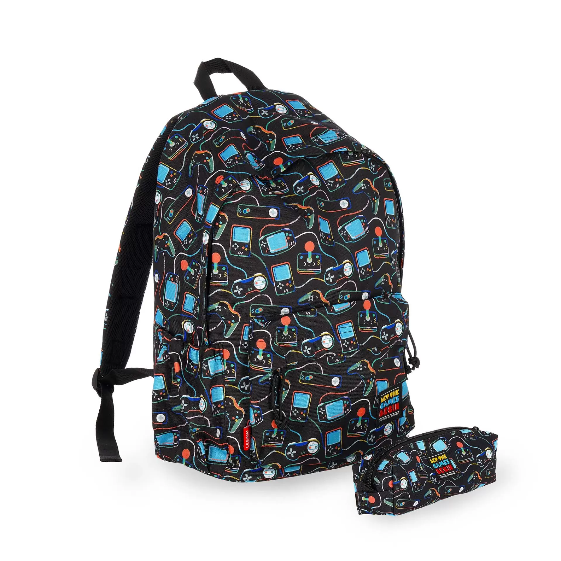 Legami Milano Rucksäcke | Federmäppchen^Set Rucksack und Etui Game Lover