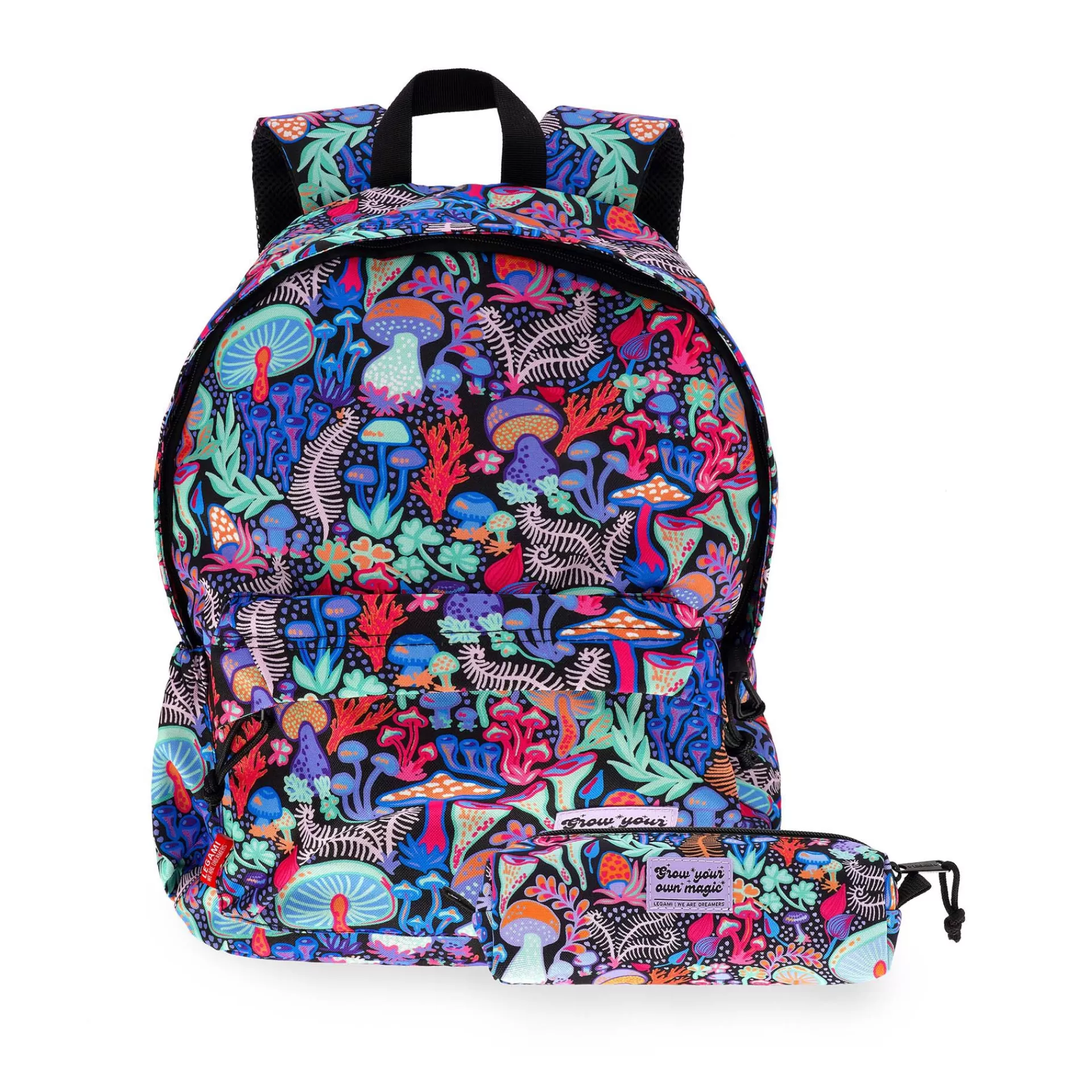 Legami Milano Rucksäcke | Federmäppchen^Set Rucksack und Etui Mushrooms
