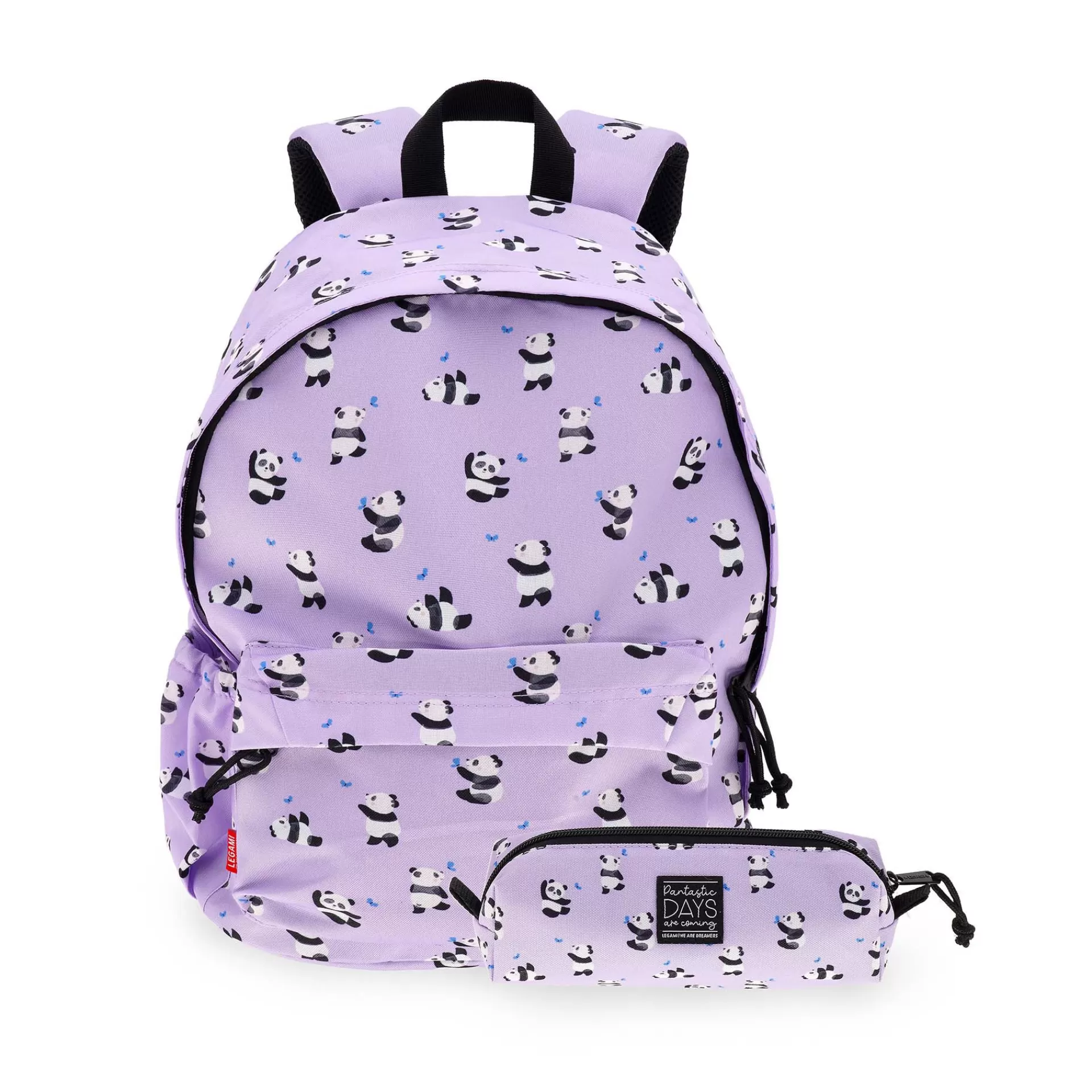 Legami Milano Rucksäcke | Federmäppchen^Set Rucksack und Etui Panda