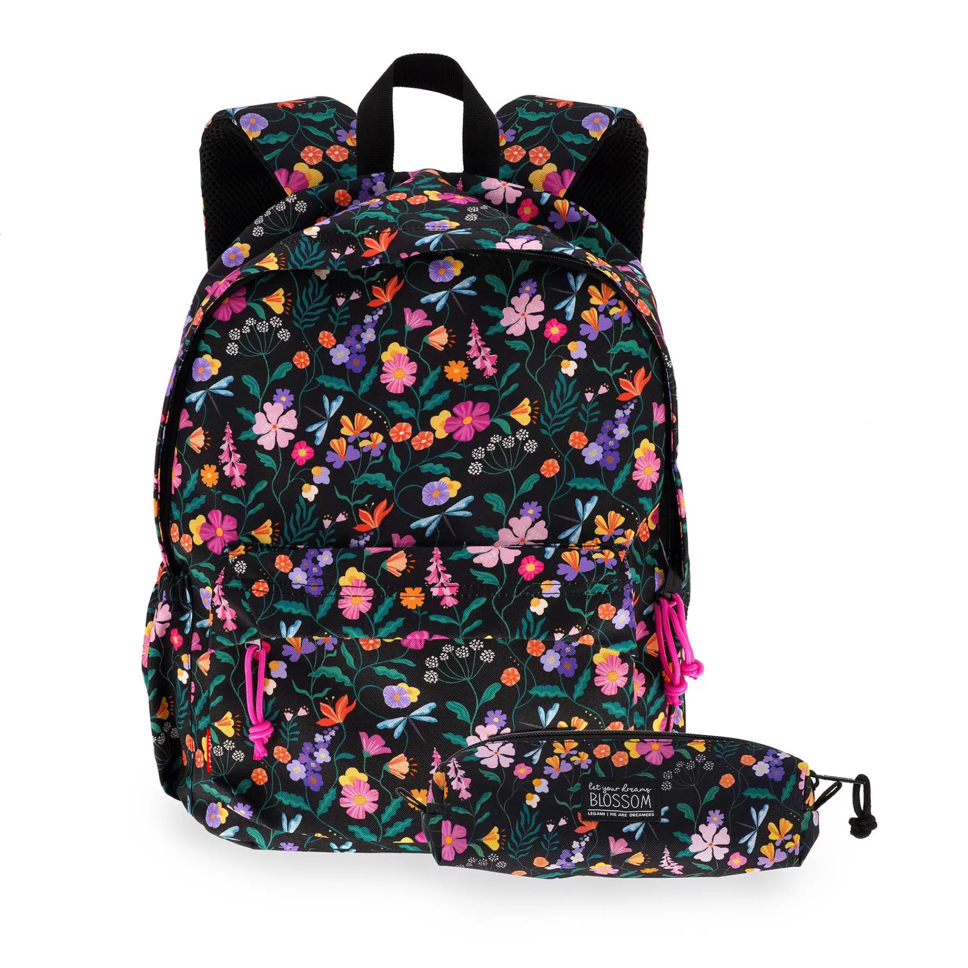 Legami Milano Rucksäcke | Federmäppchen^Set Rucksack und Etui Wildflowers