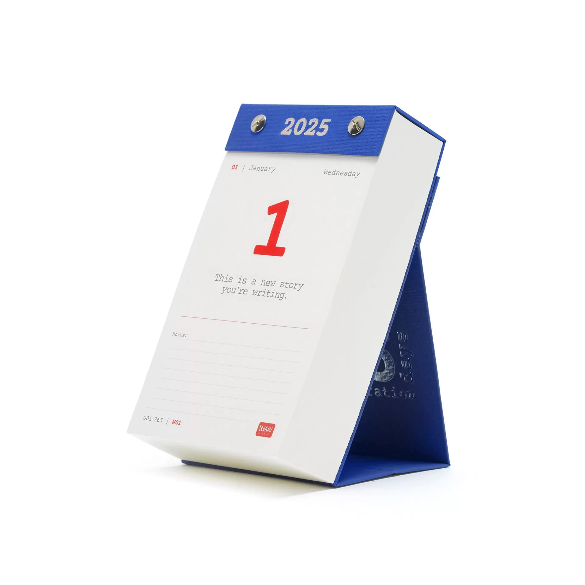 Legami Milano Tischkalender^Tages-Tischkalender - 2025