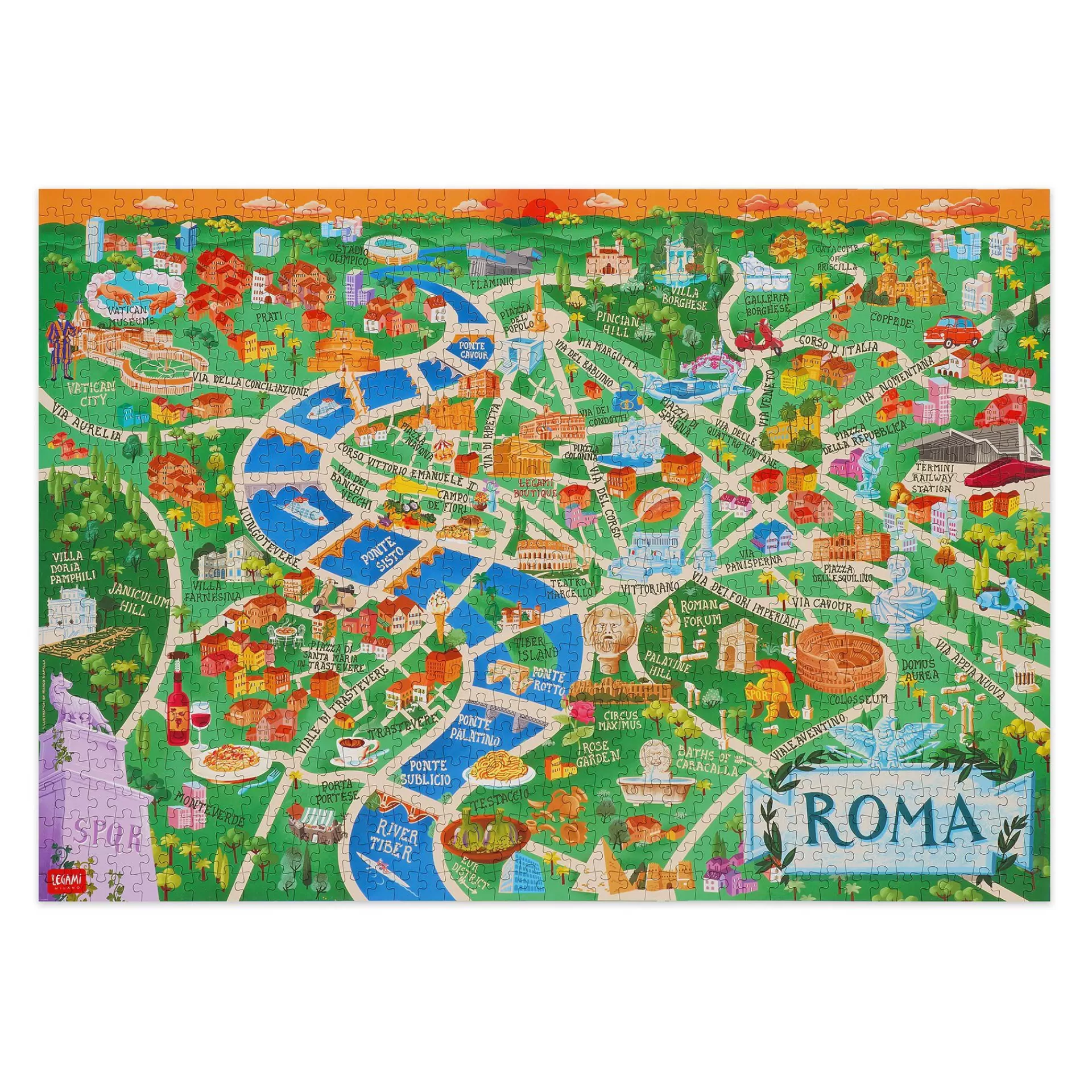 Legami Milano Spiele^1000-teiliges Puzzle