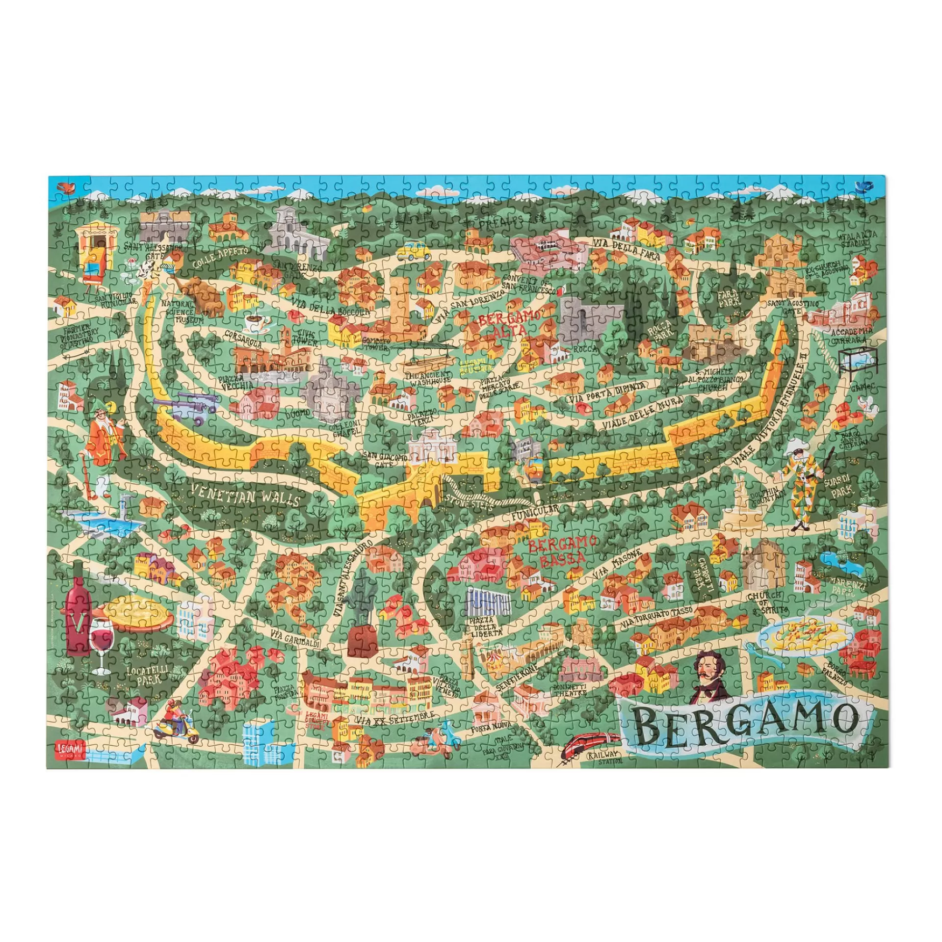 Legami Milano Spiele^1000-teiliges Puzzle