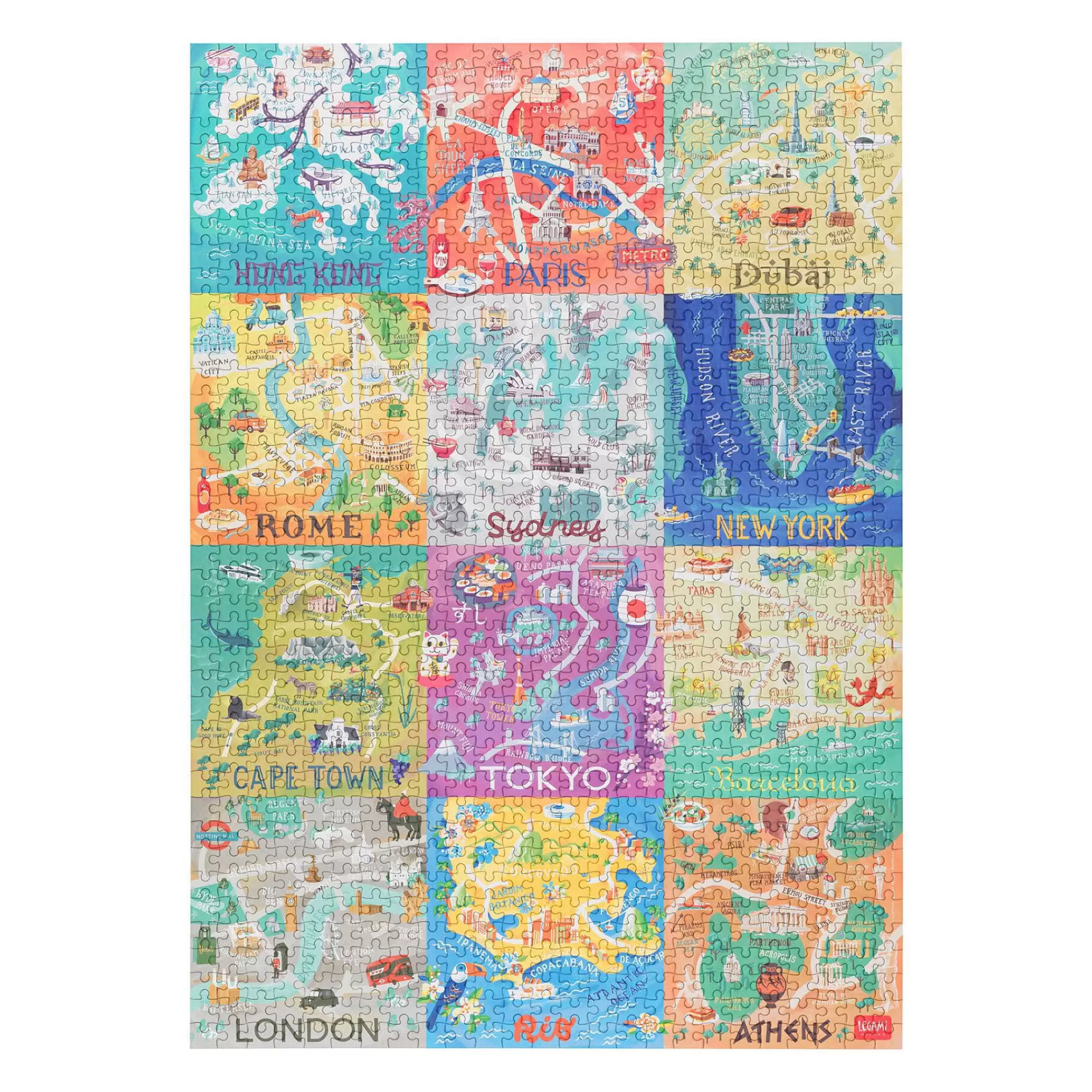 Legami Milano Spiele^1000-teiliges Puzzle