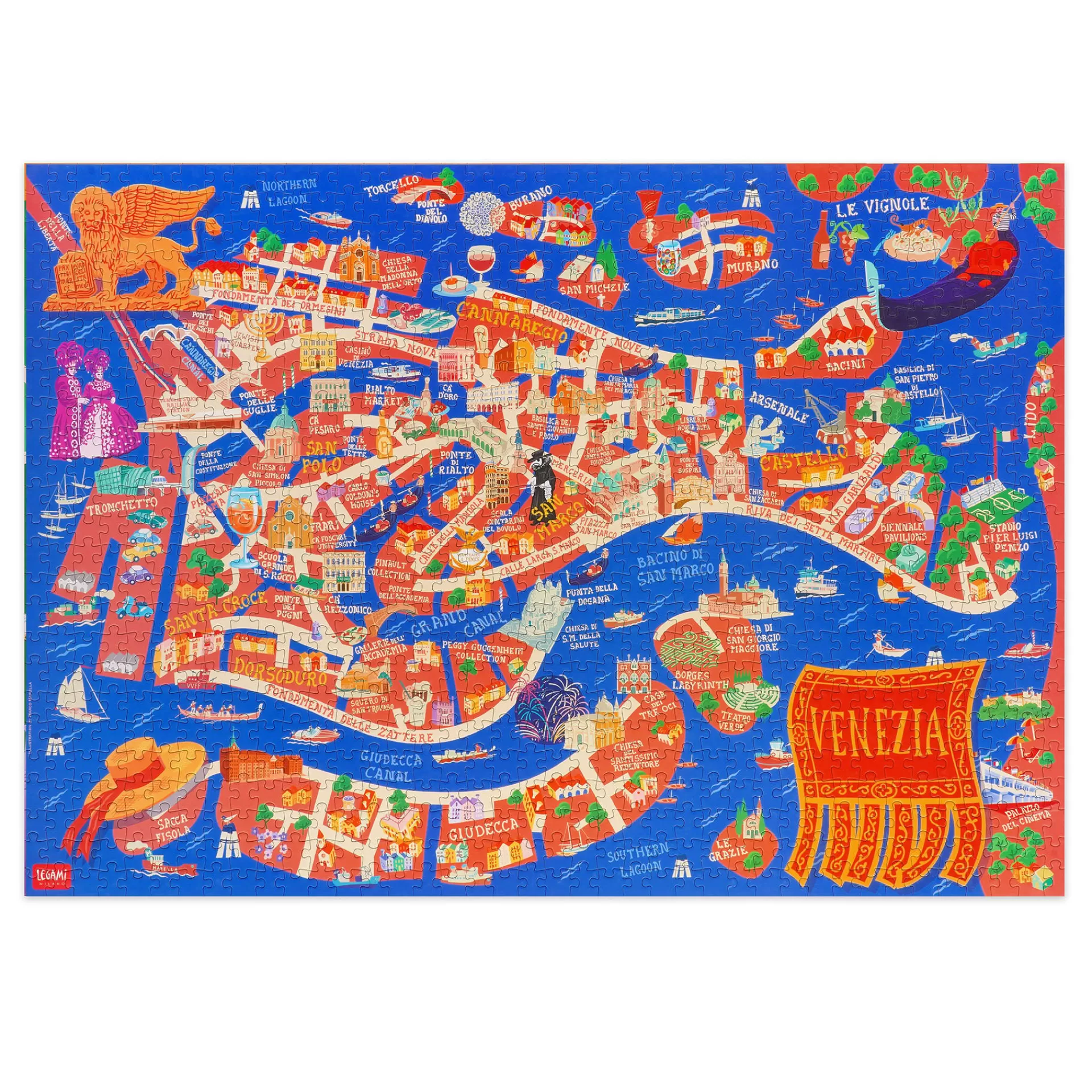 Legami Milano Spiele^1000-teiliges Puzzle