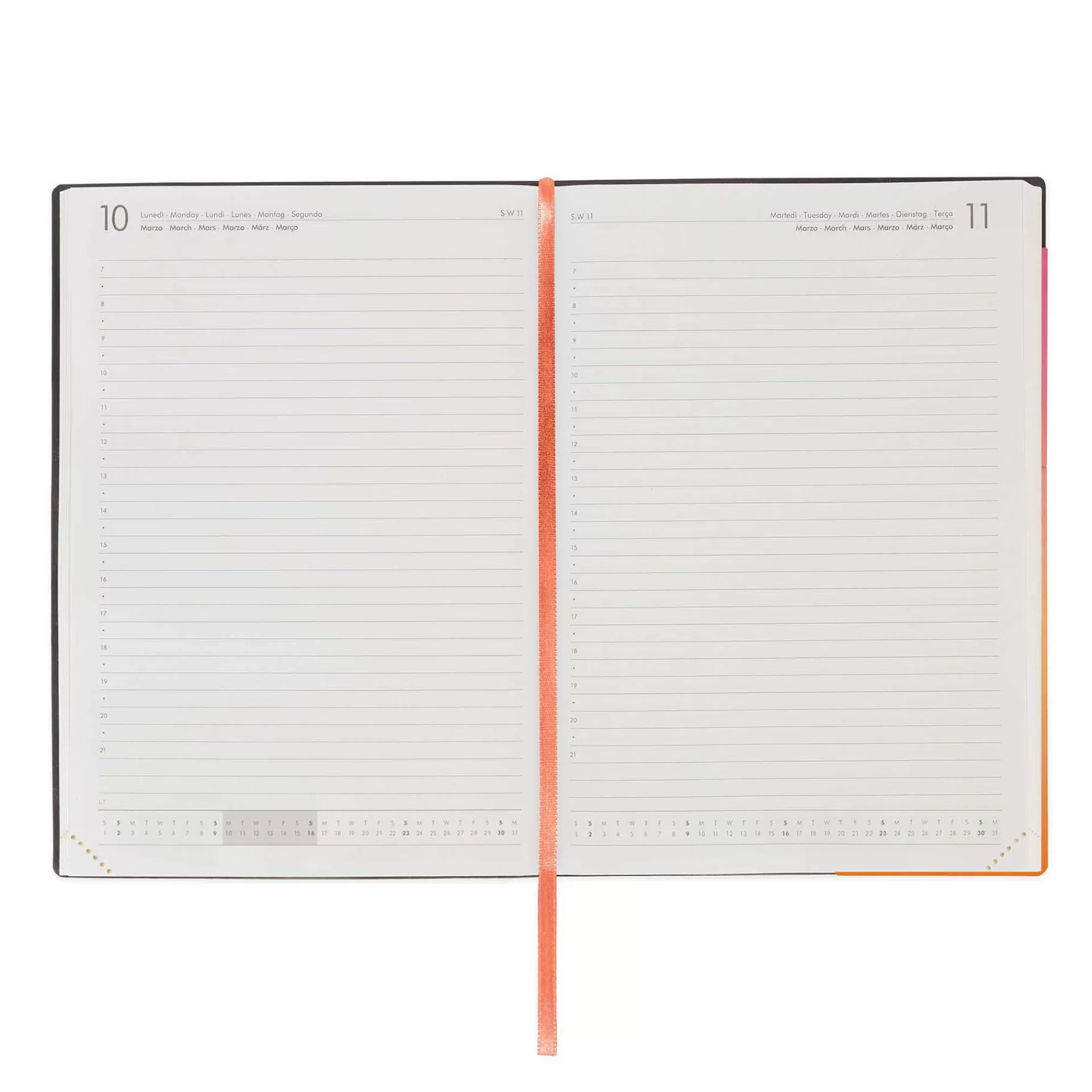 Legami Milano Tagesplaner Für 12 Monate^Terminplaner für 12 Monate - 1 Tag pro Seite - Large - 2025