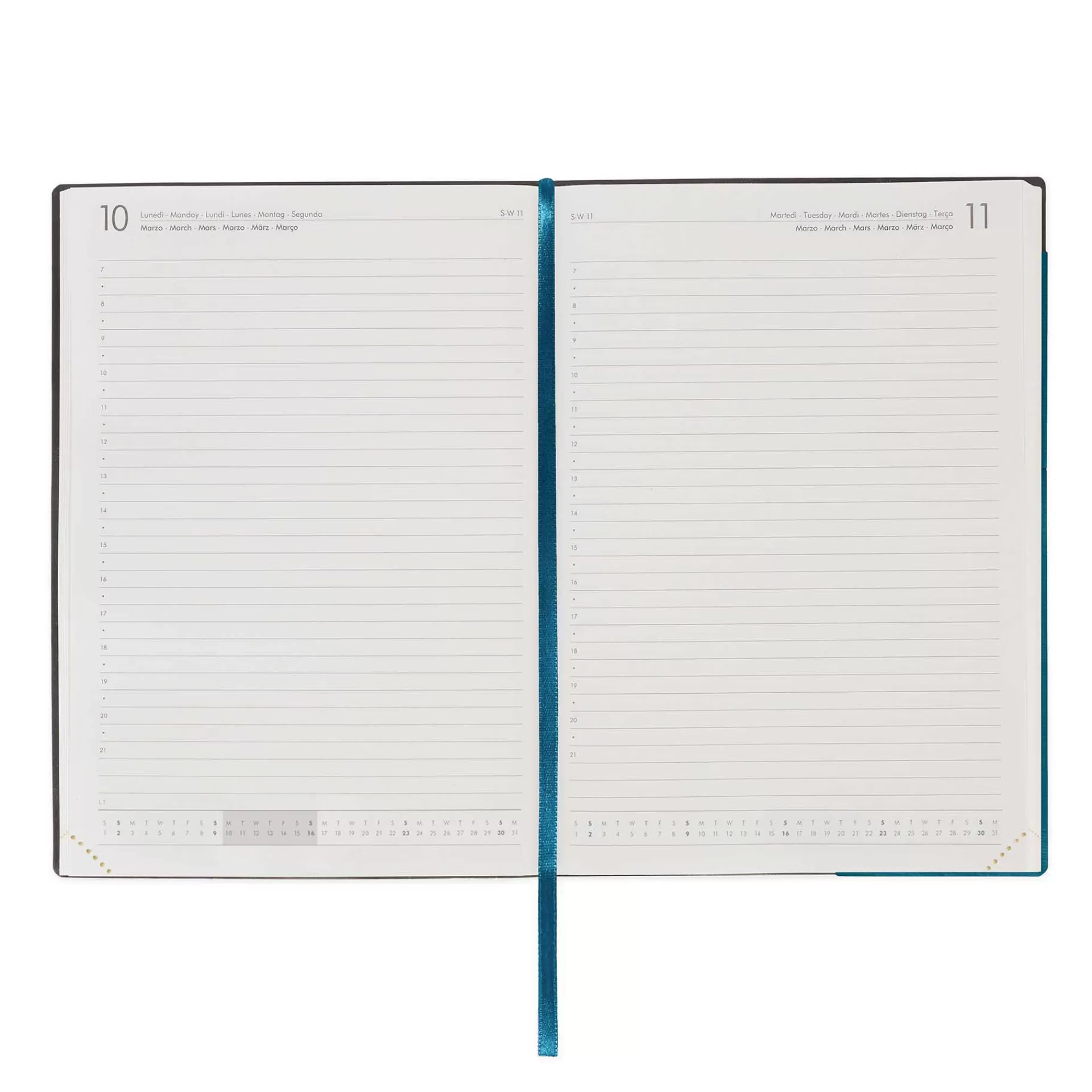 Legami Milano Tagesplaner Für 12 Monate^Terminplaner für 12 Monate - 1 Tag pro Seite - Large - 2025