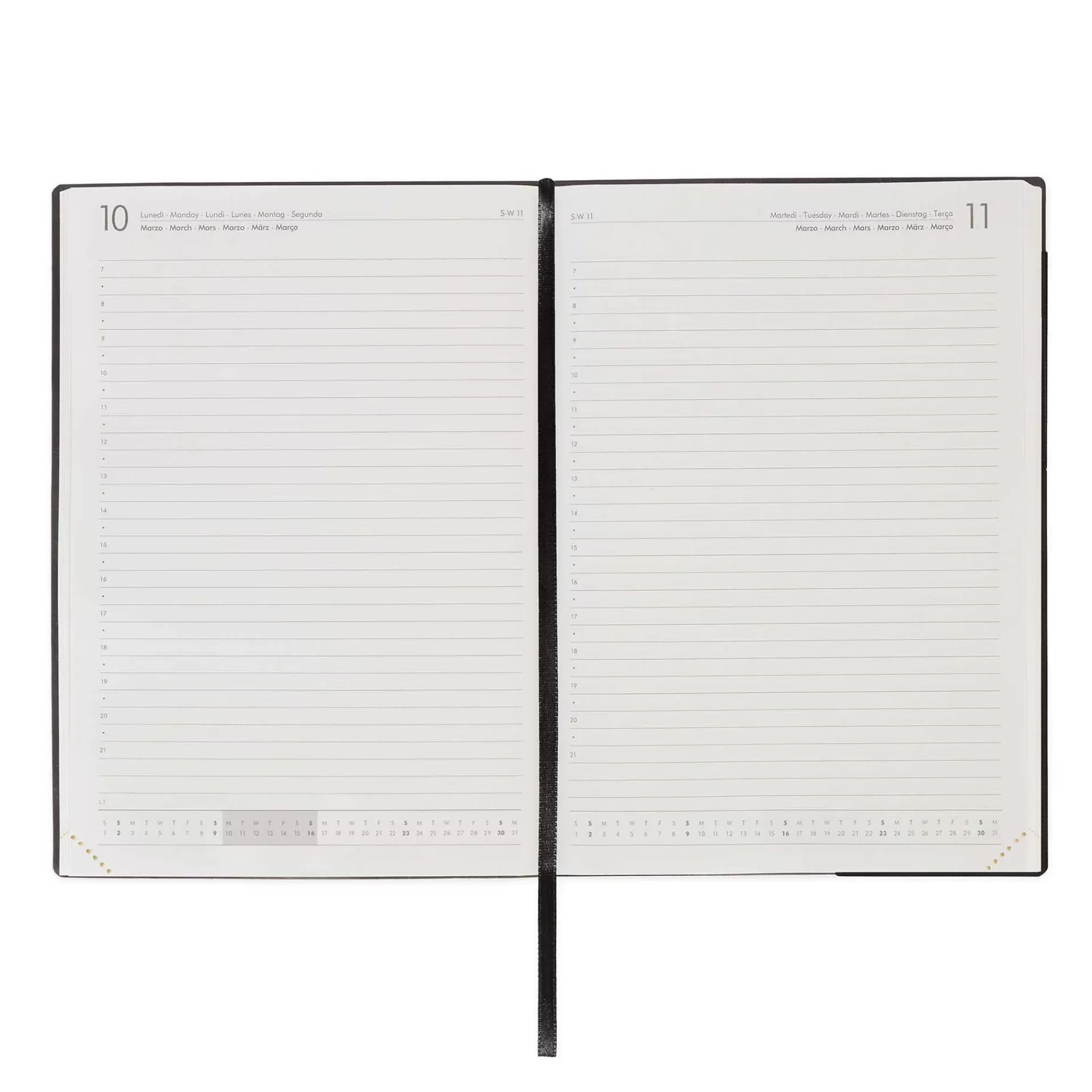 Legami Milano Tagesplaner Für 12 Monate^Terminplaner für 12 Monate - 1 Tag pro Seite - Large - 2025