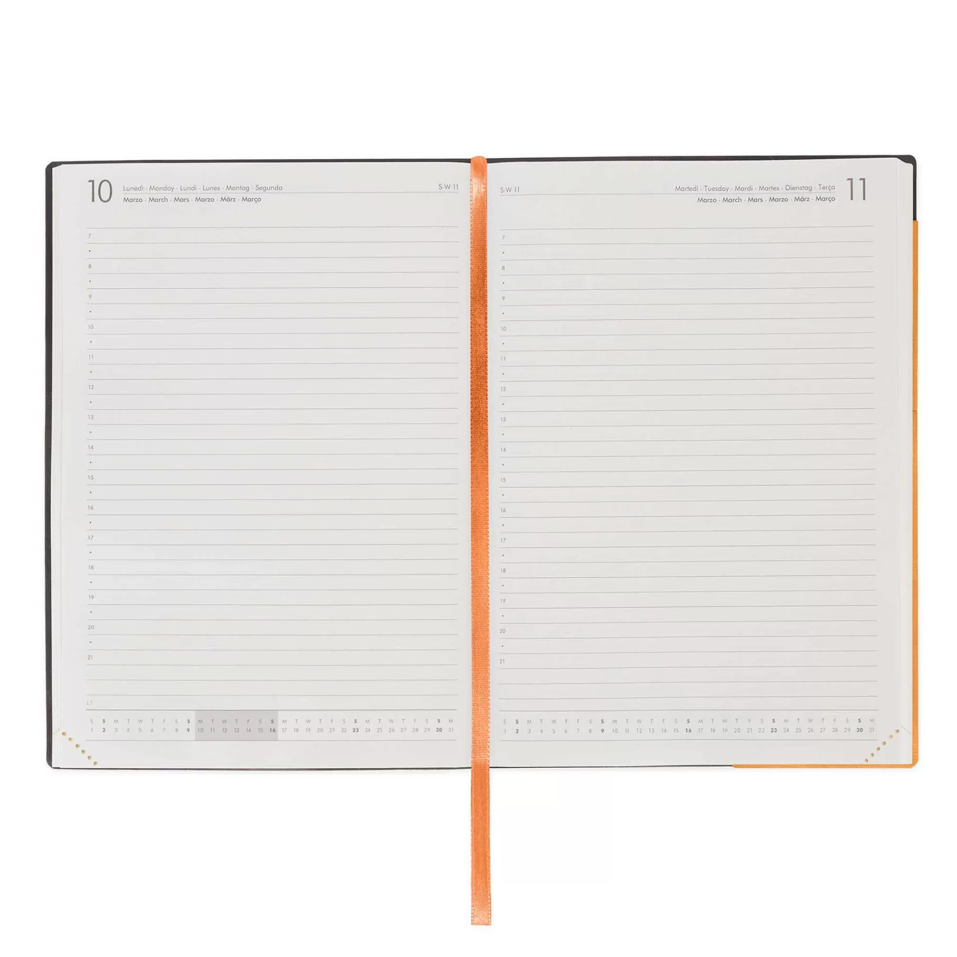 Legami Milano Tagesplaner Für 12 Monate^Terminplaner für 12 Monate - 1 Tag pro Seite - Large - 2025