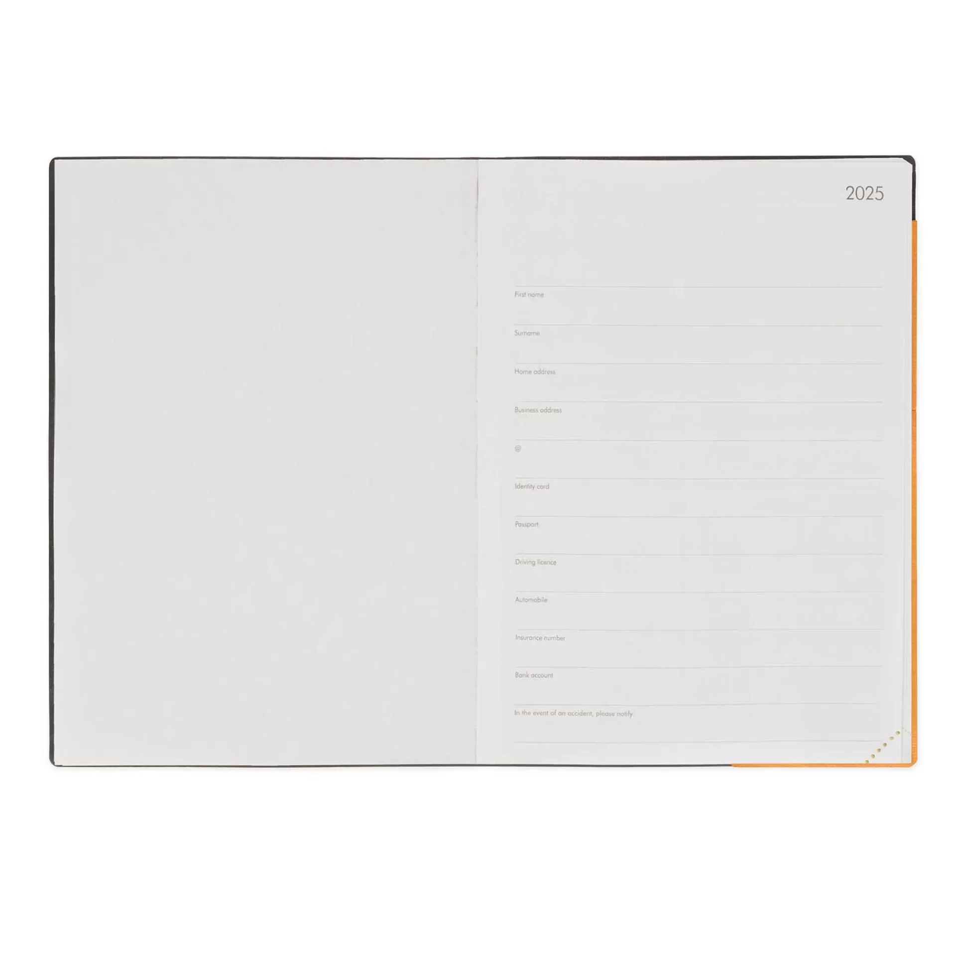 Legami Milano Tagesplaner Für 12 Monate^Terminplaner für 12 Monate - 1 Tag pro Seite - Large - 2025