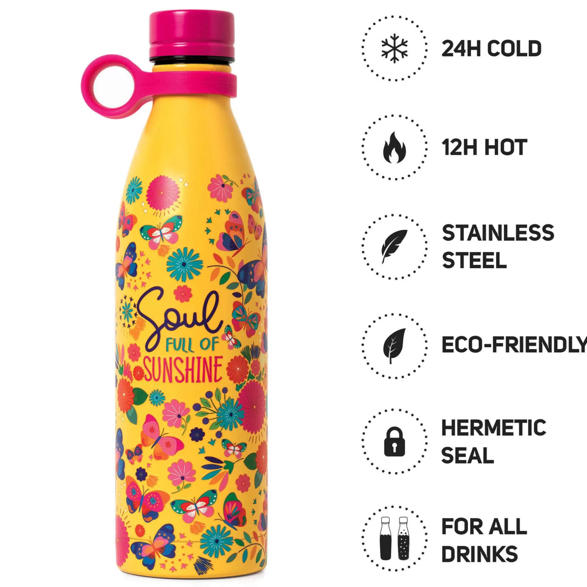 Legami Milano Strandzubehör | Thermosflaschen Und -Becher^Thermoflasche 800 Ml - Hot&Cold