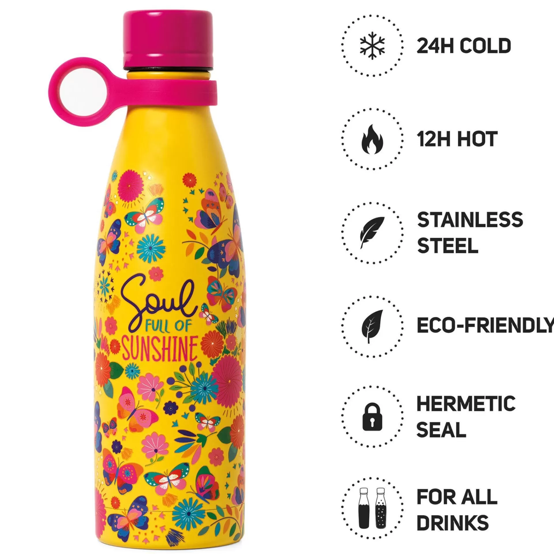 Legami Milano Strandzubehör | Thermosflaschen Und -Becher^Thermoflasche 500 Ml - Hot&Cold