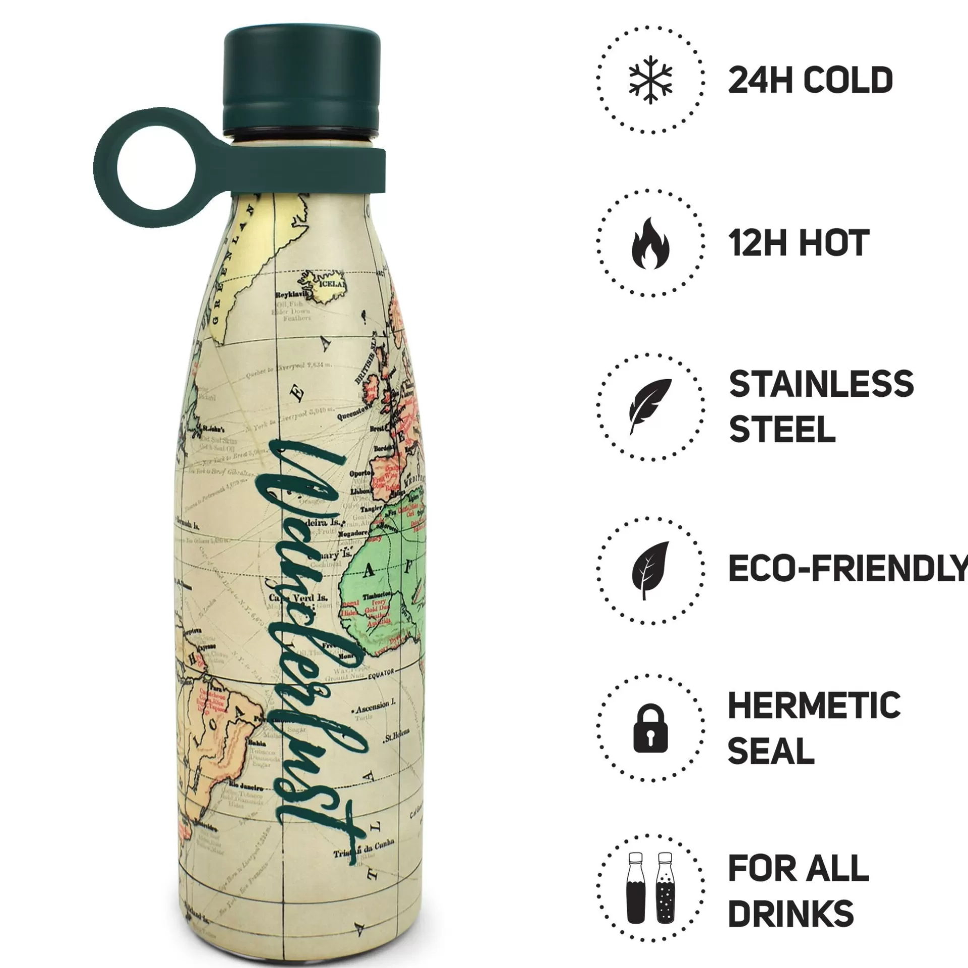 Legami Milano Strandzubehör | Thermosflaschen Und -Becher^Thermoflasche 500 Ml - Hot&Cold