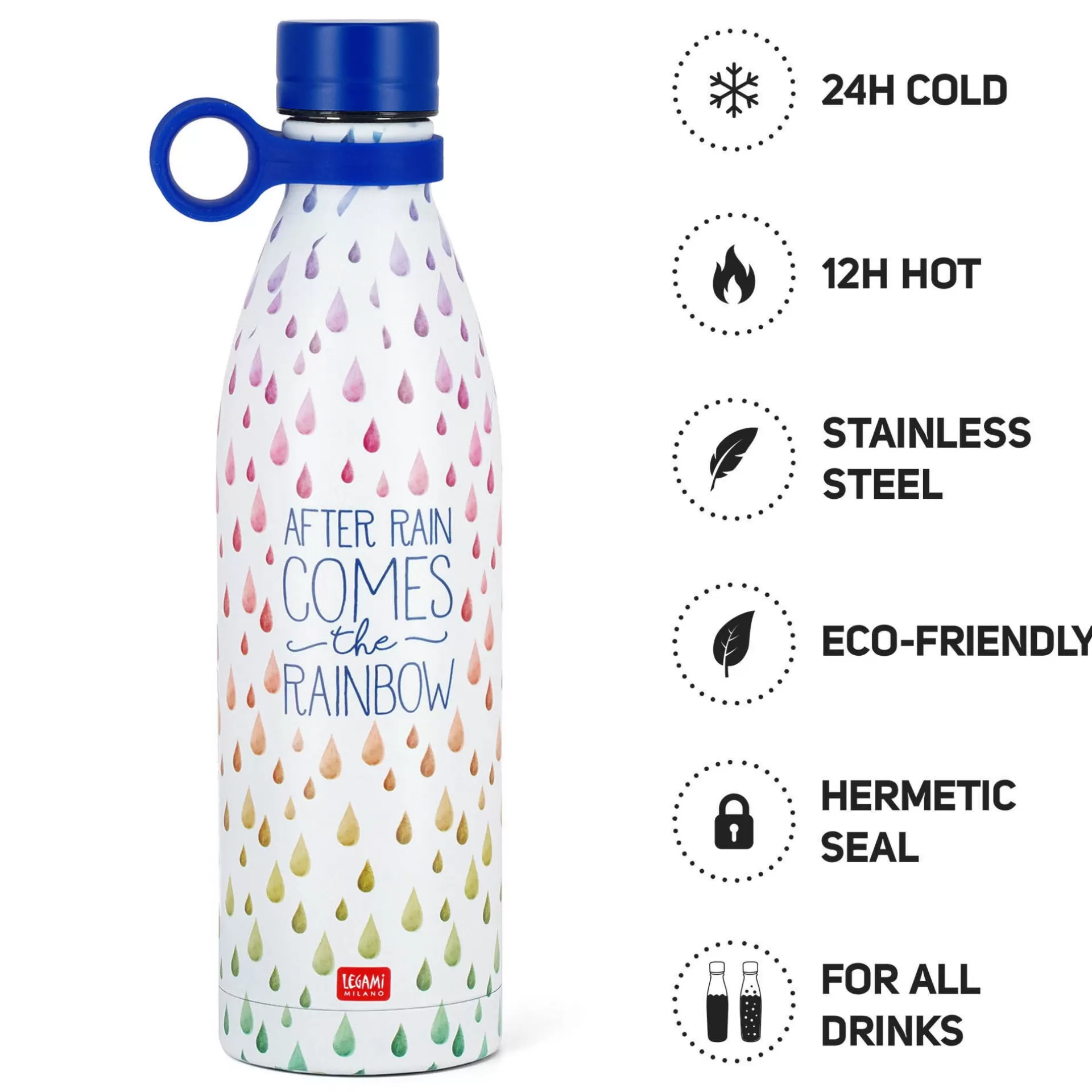 Legami Milano Thermosflaschen Und -Becher | Thermosflaschen Und -Becher^Thermoflasche 800 Ml - Hot&Cold