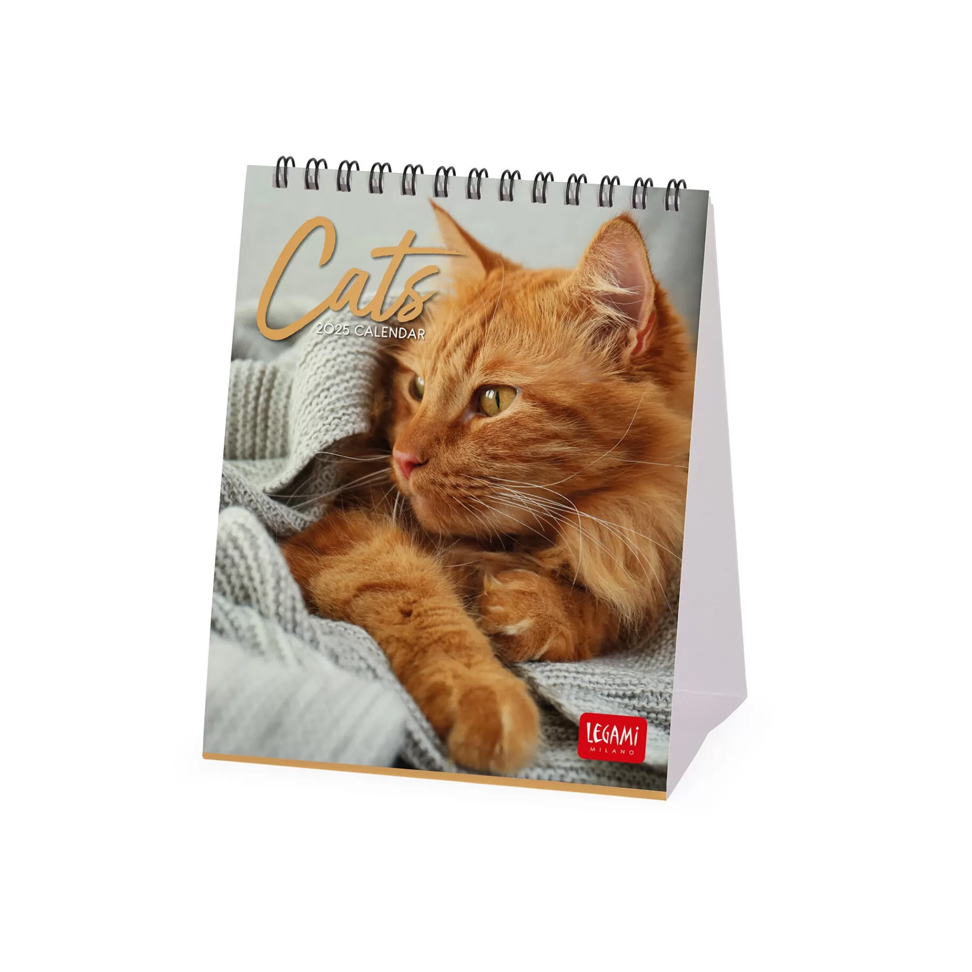 Legami Milano Tischkalender^Tischkalender 2025 - 12 x 14,5 cm