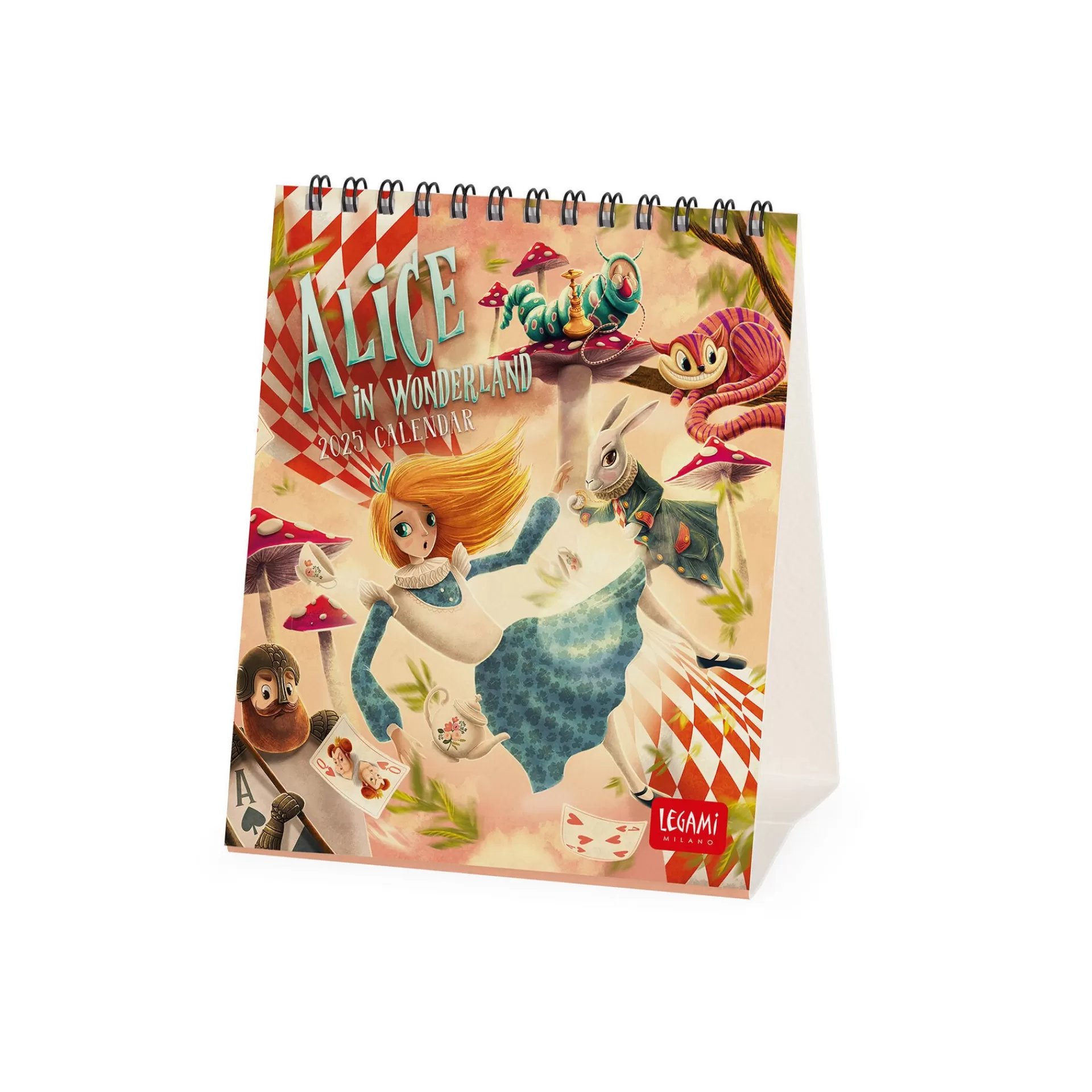 Legami Milano Tischkalender^Tischkalender 2025 - 12 x 14,5 cm