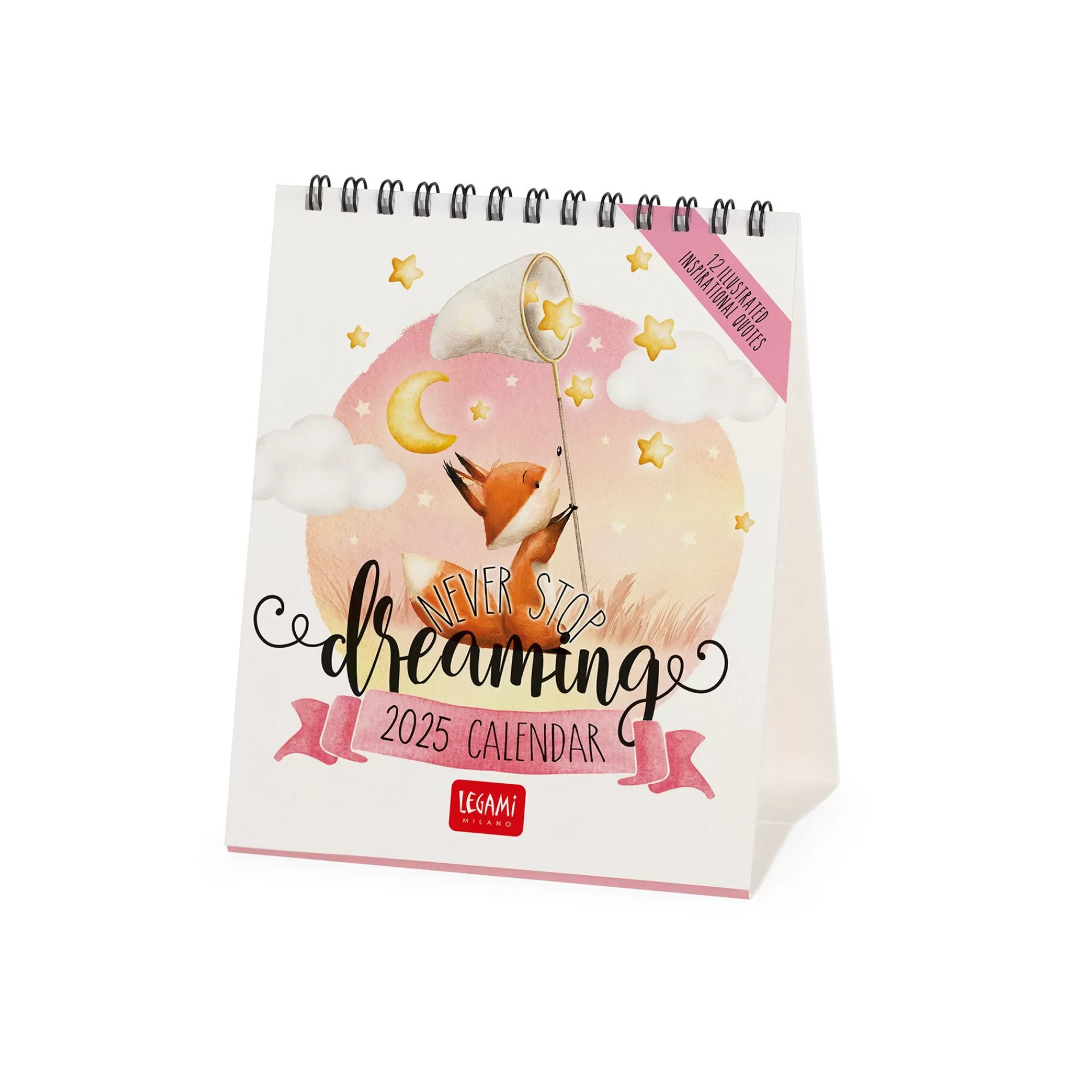 Legami Milano Tischkalender^Tischkalender 2025 - 12 x 14,5 cm