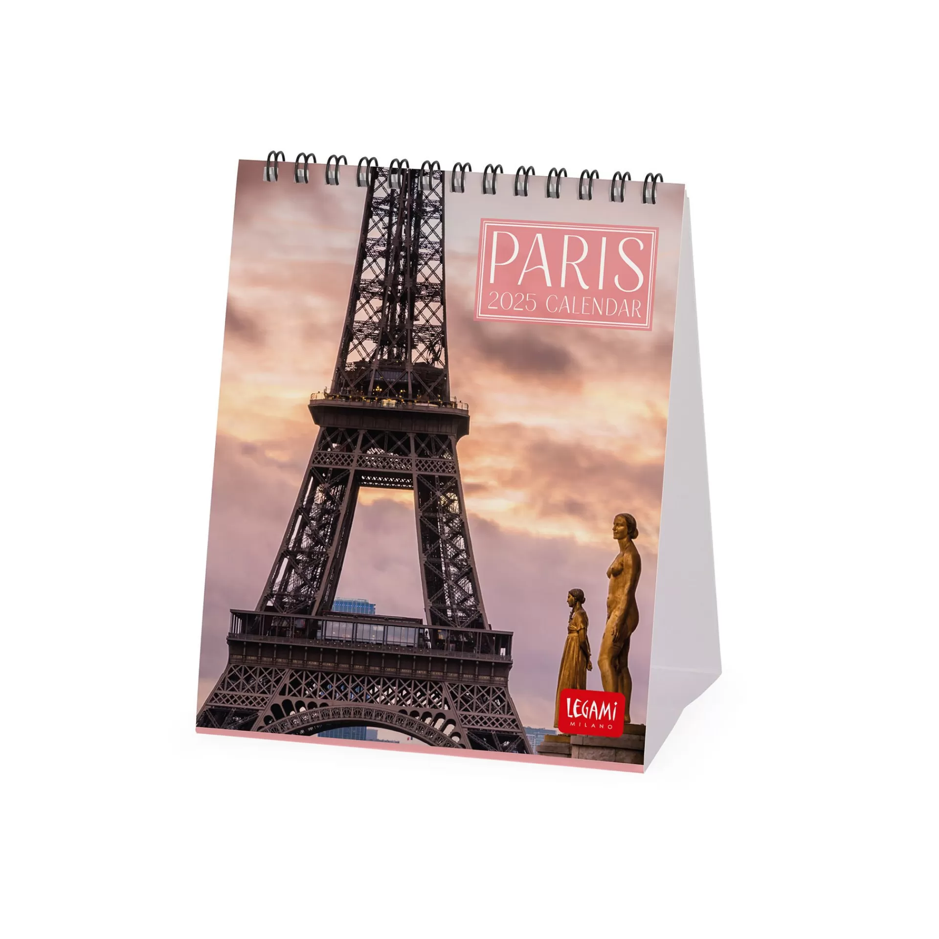 Legami Milano Tischkalender^Tischkalender 2025 - 12 x 14,5 cm