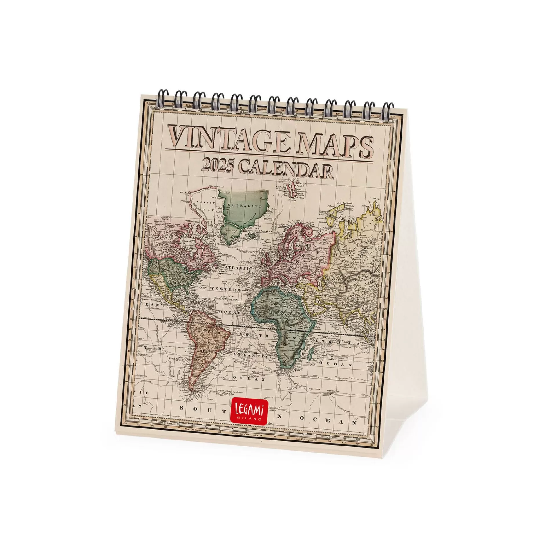 Legami Milano Tischkalender^Tischkalender 2025 - 12 x 14,5 cm