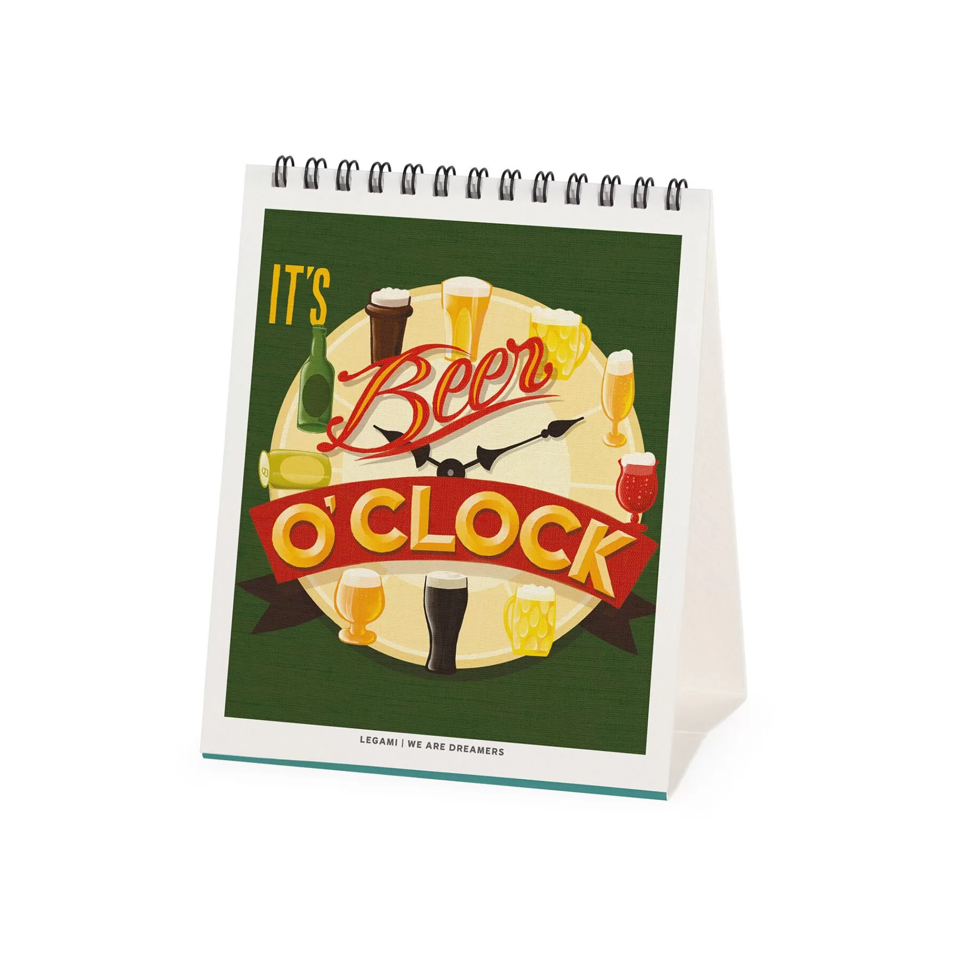 Legami Milano Tischkalender^Tischkalender 2025 - 12 x 14,5 cm