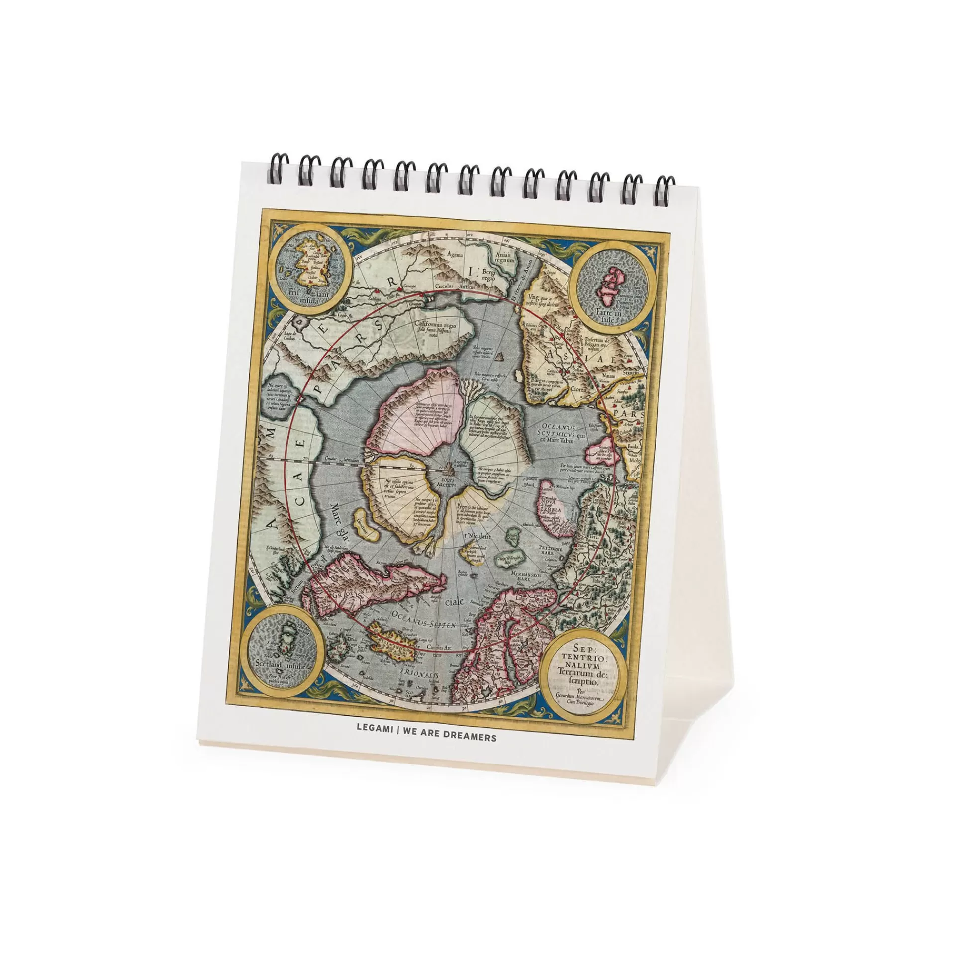 Legami Milano Tischkalender^Tischkalender 2025 - 12 x 14,5 cm